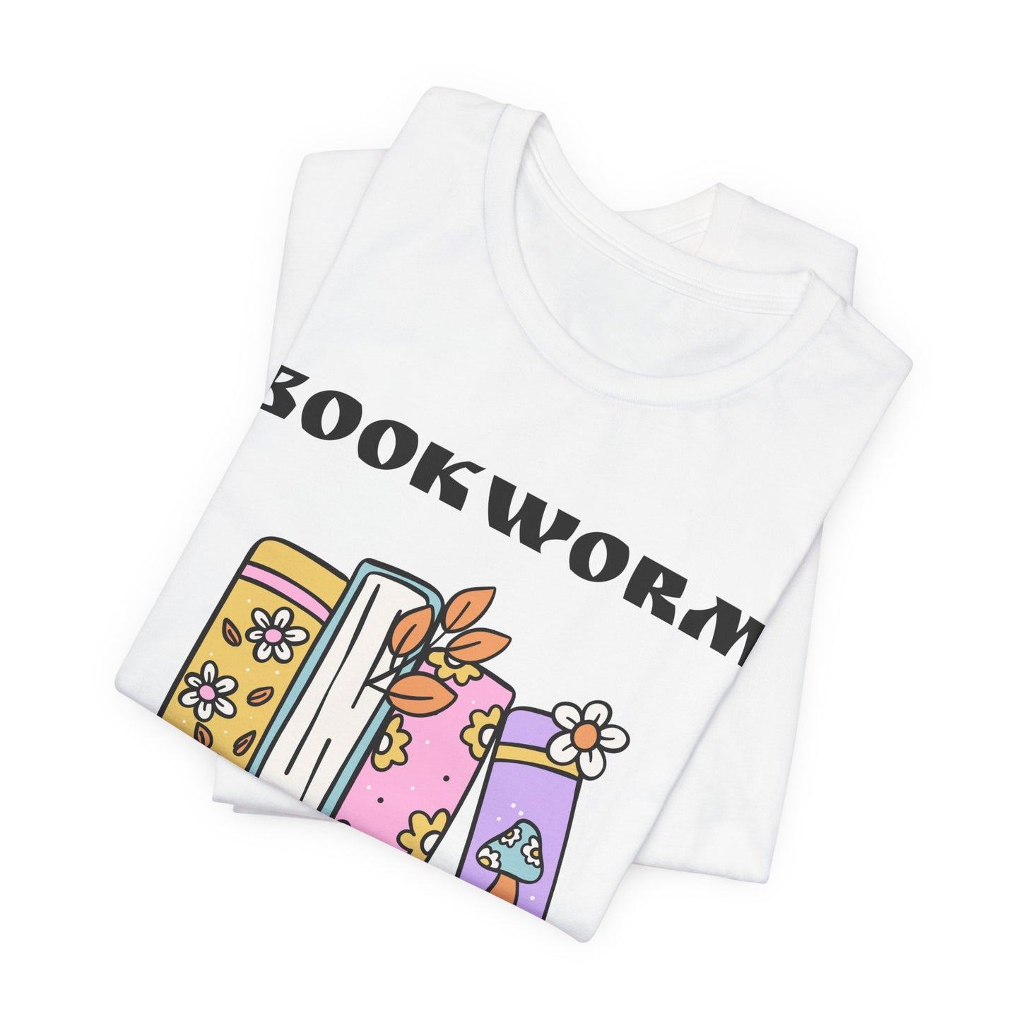BookWorm BookStack Unisex Jersey Short Sleeve Tee