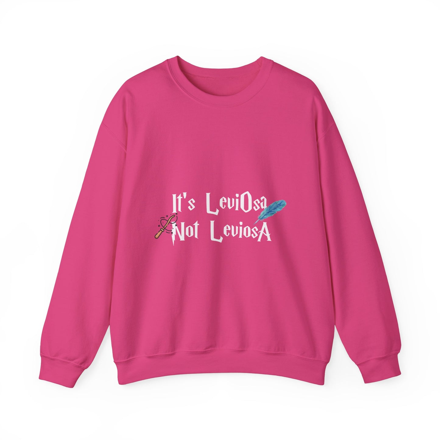 It's LeviOsa Not LeviOsA Crewneck Sweatshirt | Wizard Sweatshirt for Potter Fans