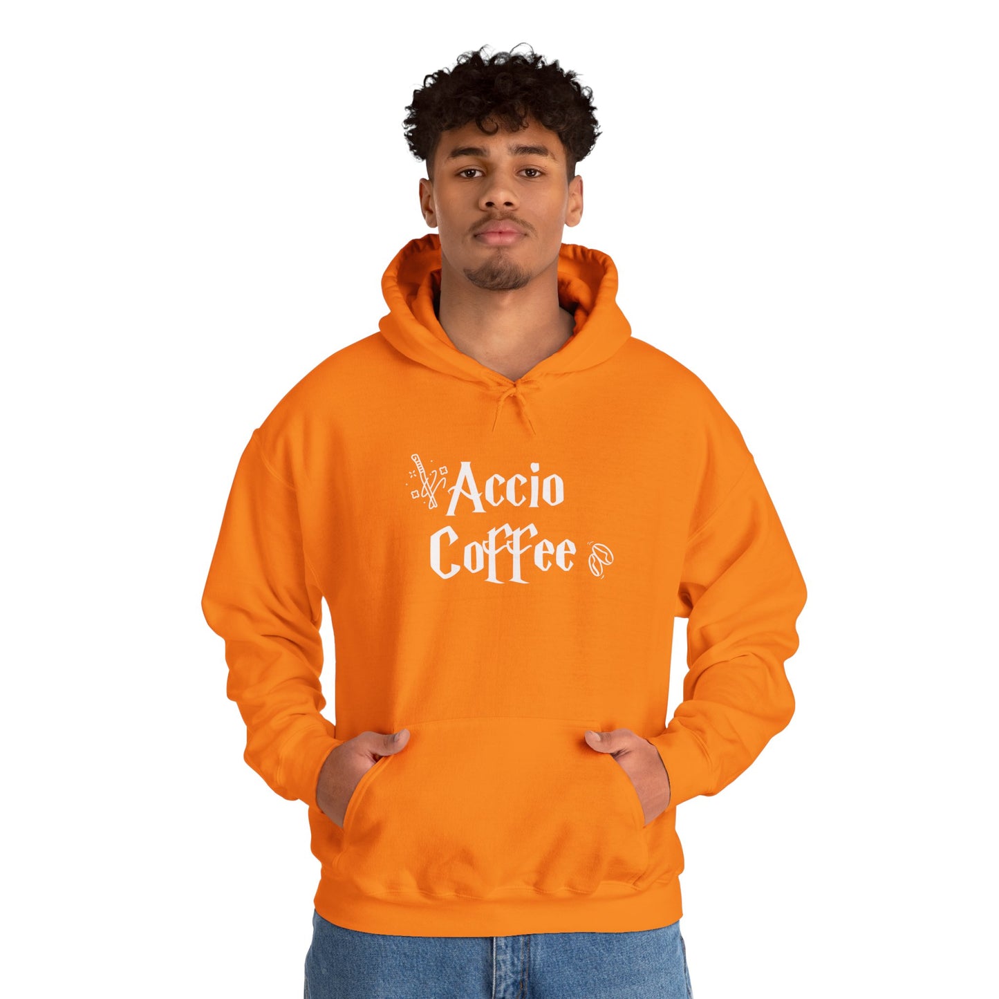 Accio Coffee Hoodie - Unisex Heavy Blend™ Sweatshirt for Coffee Lovers