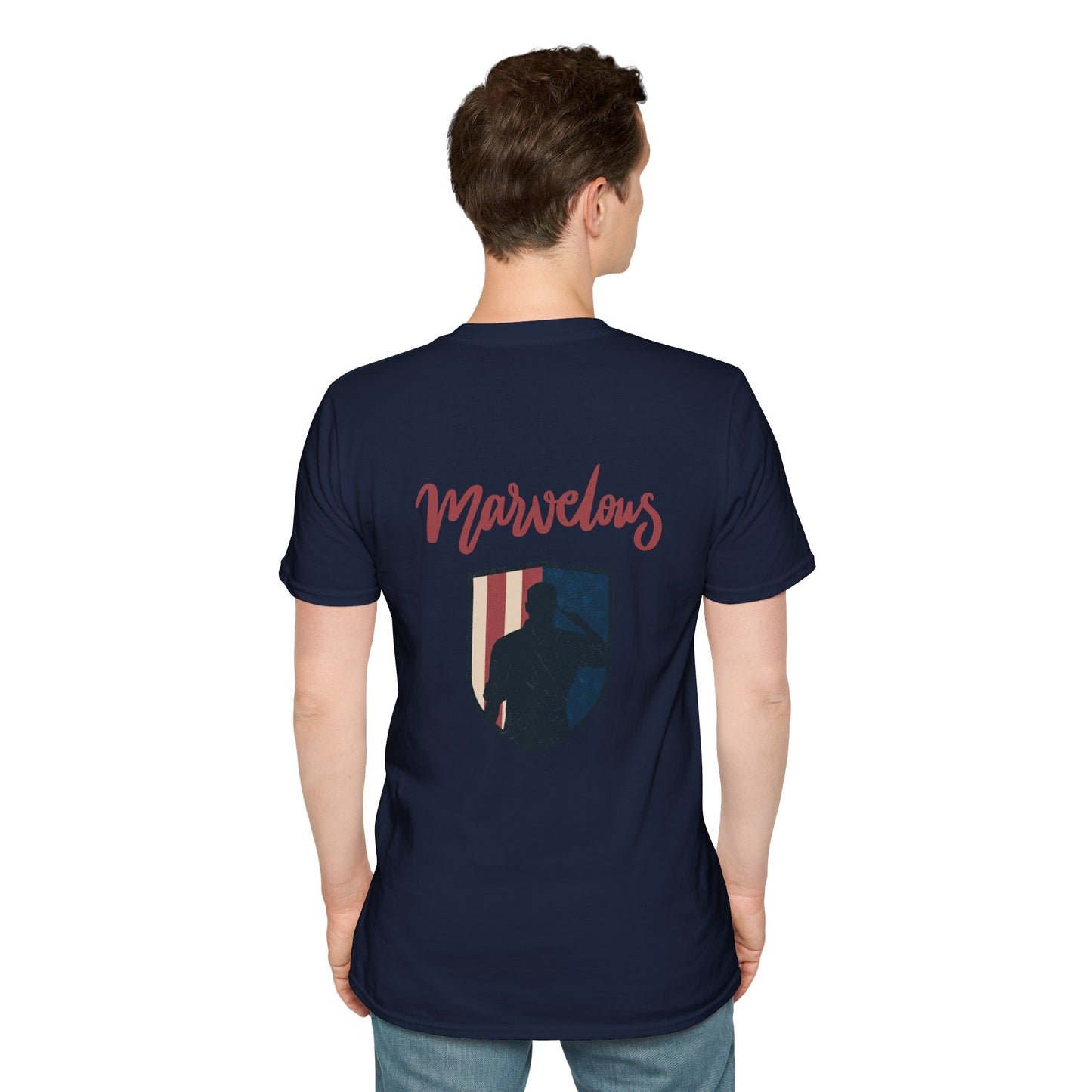 Marvelous Unisex Softstyle T-Shirt - Motivational Graphic Tee for Everyday Inspiration