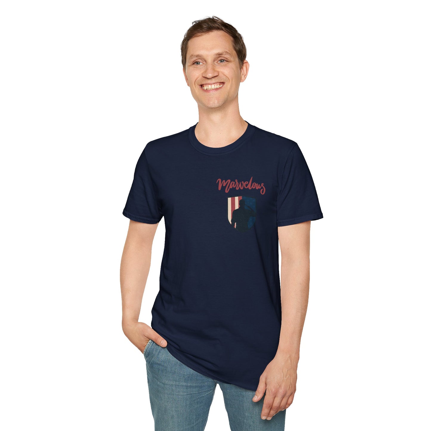 Marvelous Unisex Softstyle T-Shirt - Motivational Graphic Tee for Everyday Inspiration