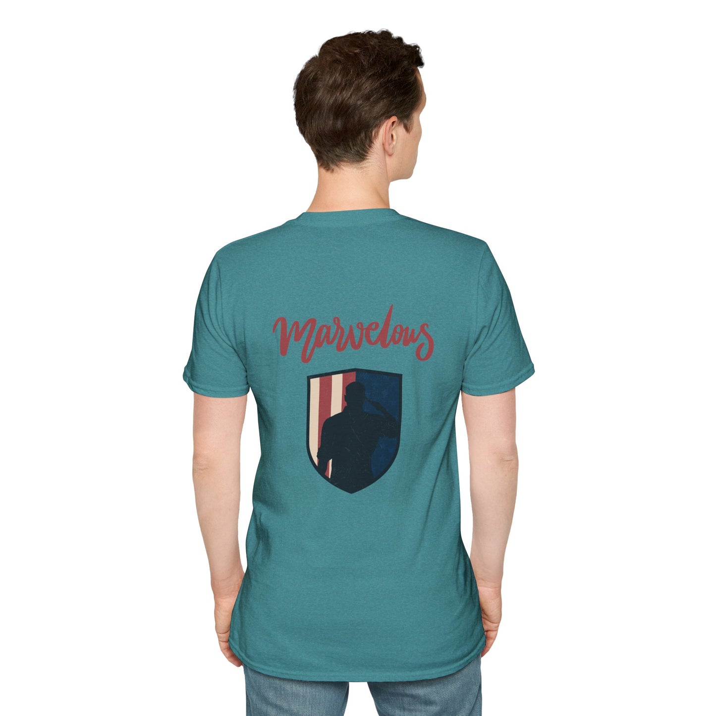 Marvelous Unisex Softstyle T-Shirt - Motivational Graphic Tee for Everyday Inspiration