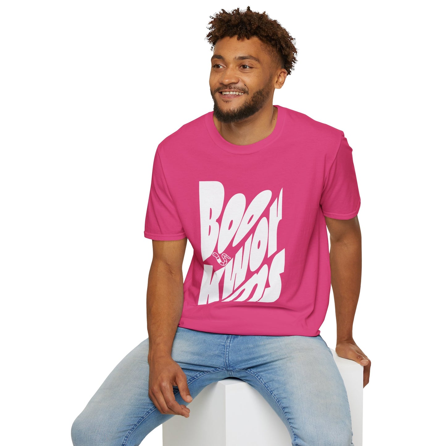 Graphic Unisex Softstyle T-Shirt - 'Bookworms' Design for Casual Comfort
