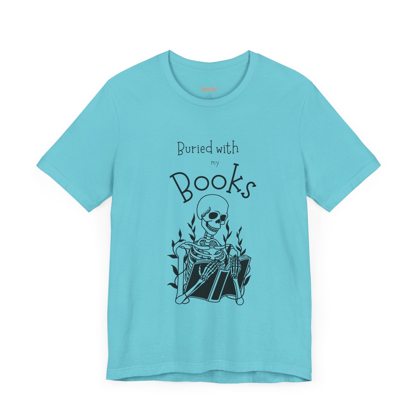 Buried with Books Unisex Jersey Short Sleeve Tee