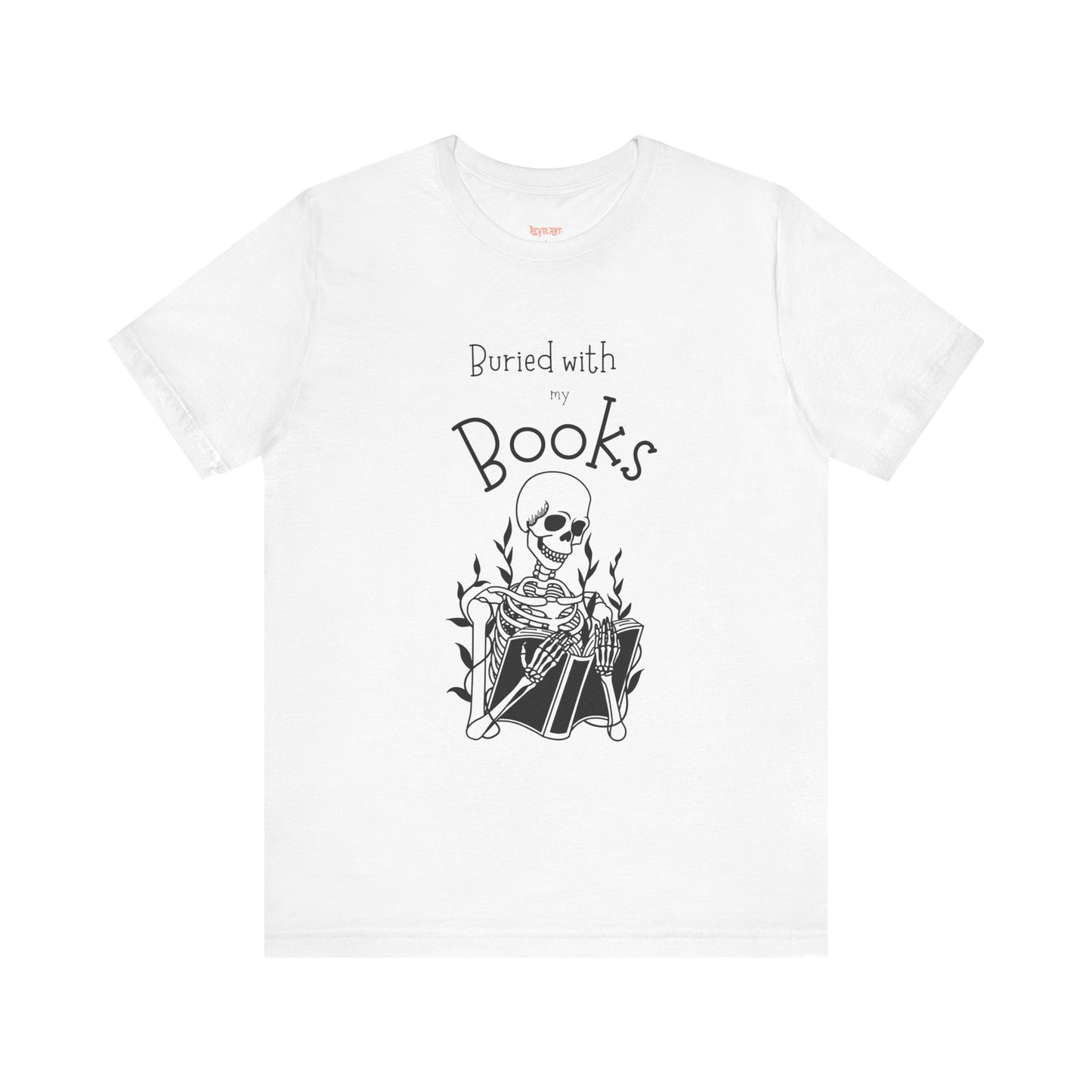 Buried with Books Unisex Jersey Short Sleeve Tee