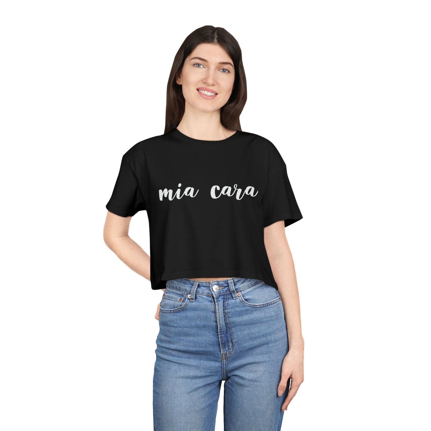 Mia Cara King of Wrath Women's Crop Tee