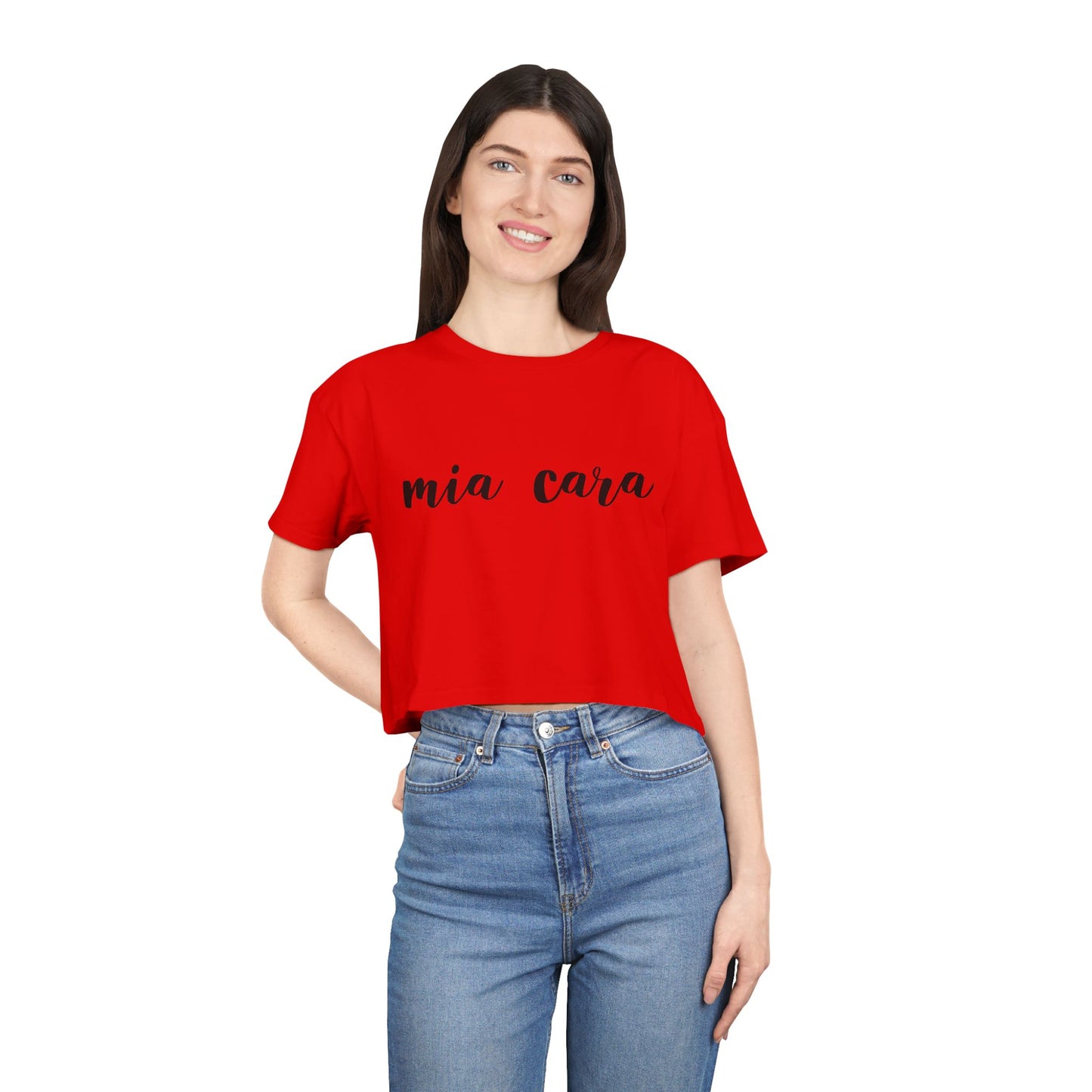 Mia Cara King of Wrath Women's Crop Tee