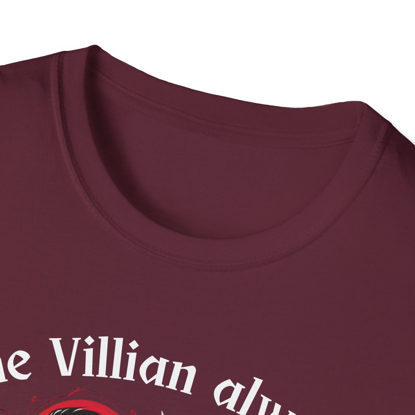 Men's & Women's Villain-Themed Softstyle T-Shirt - 'The Villain Always Gets The Girl'