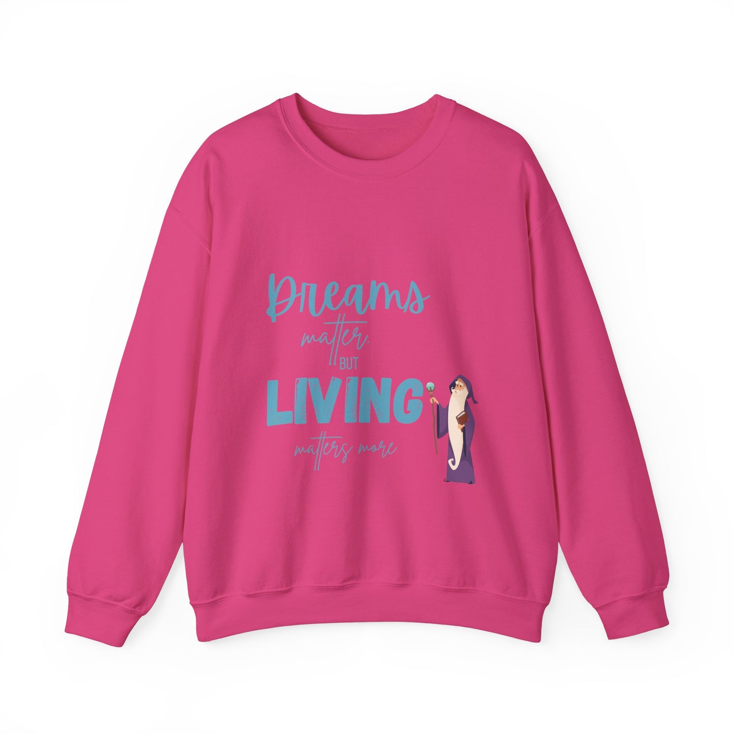 Living Matters Crewneck Sweatshirt - Harry Potter | Dumblebore Quotes