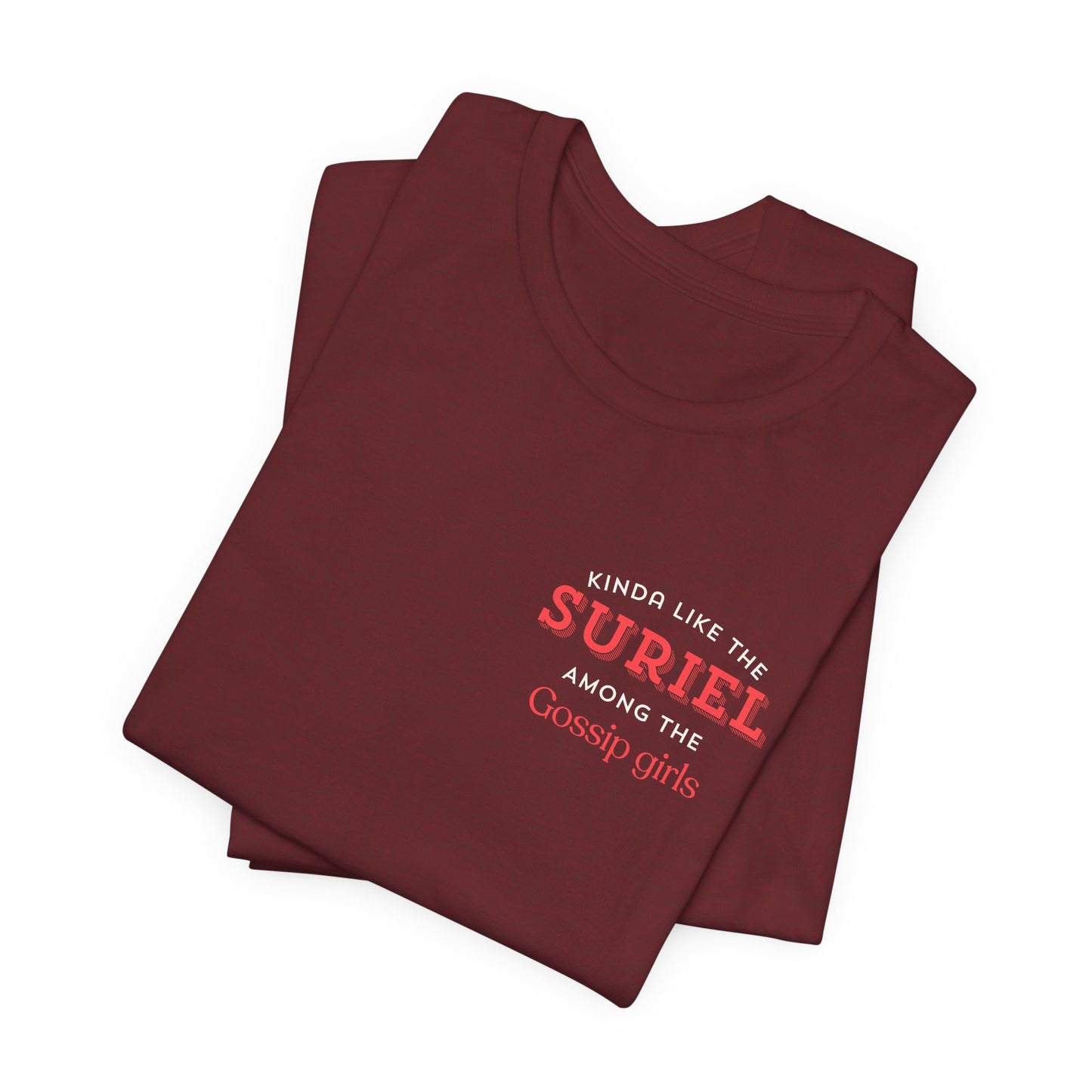 Suriel among gossip Unisex Jersey Short Sleeve Tee