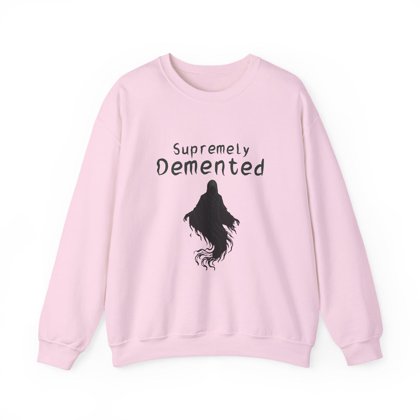 Supremely Demented Sweatshirt, Cozy Unisex Crewneck, Quirky Casual Wear | Harry Potter fans