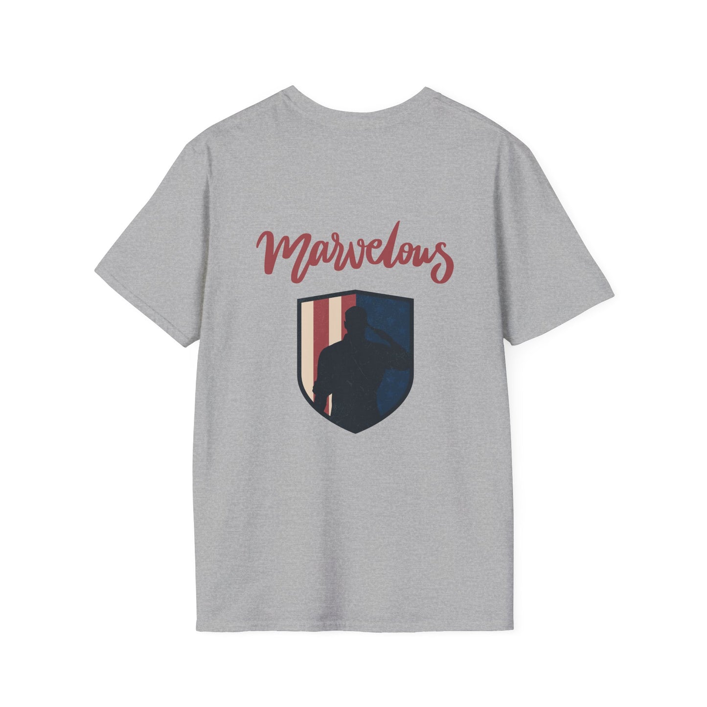 Marvelous Unisex Softstyle T-Shirt - Motivational Graphic Tee for Everyday Inspiration