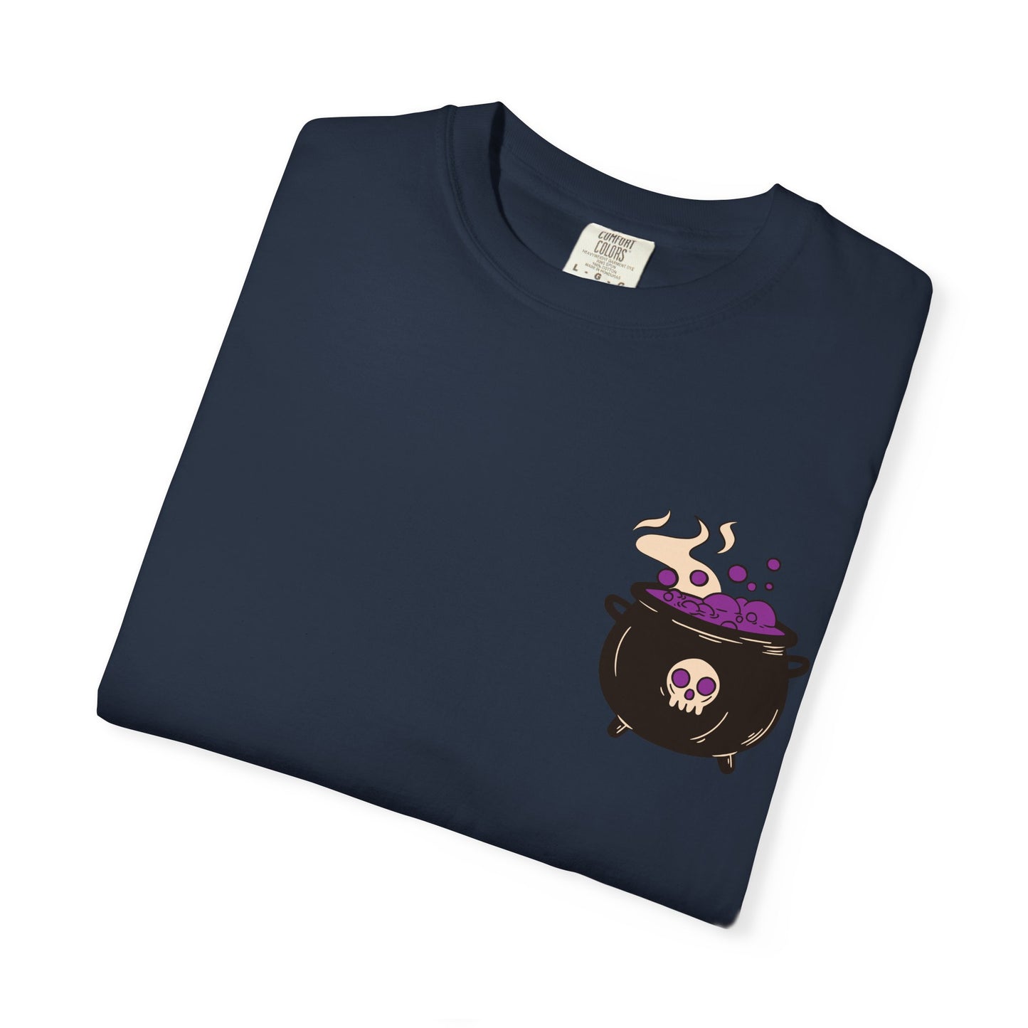 Cauldron Boil Me Halloween Unisex Garment-Dyed T-shirt