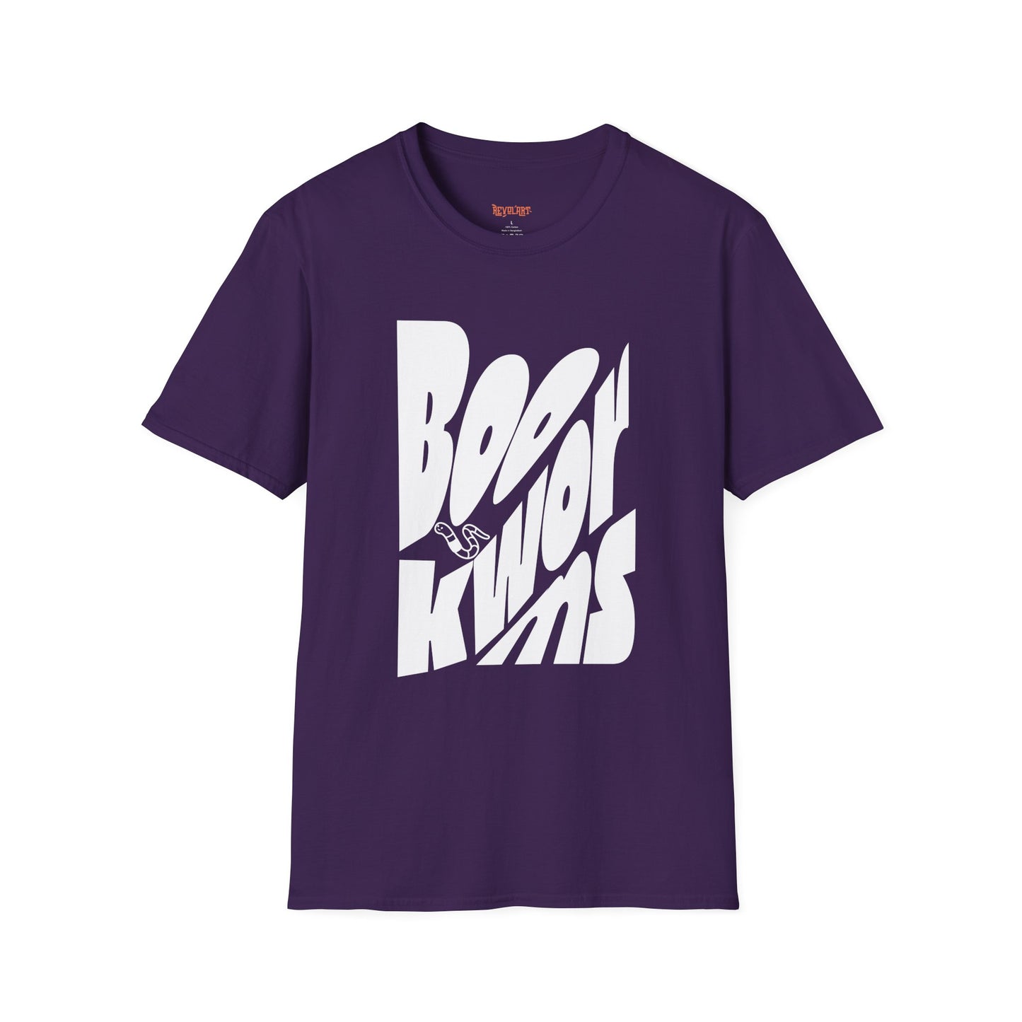 Graphic Unisex Softstyle T-Shirt - 'Bookworms' Design for Casual Comfort