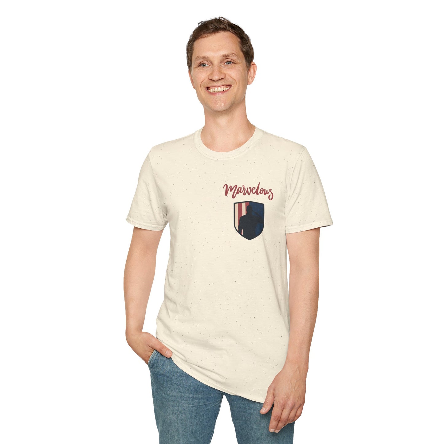 Marvelous Unisex Softstyle T-Shirt - Motivational Graphic Tee for Everyday Inspiration
