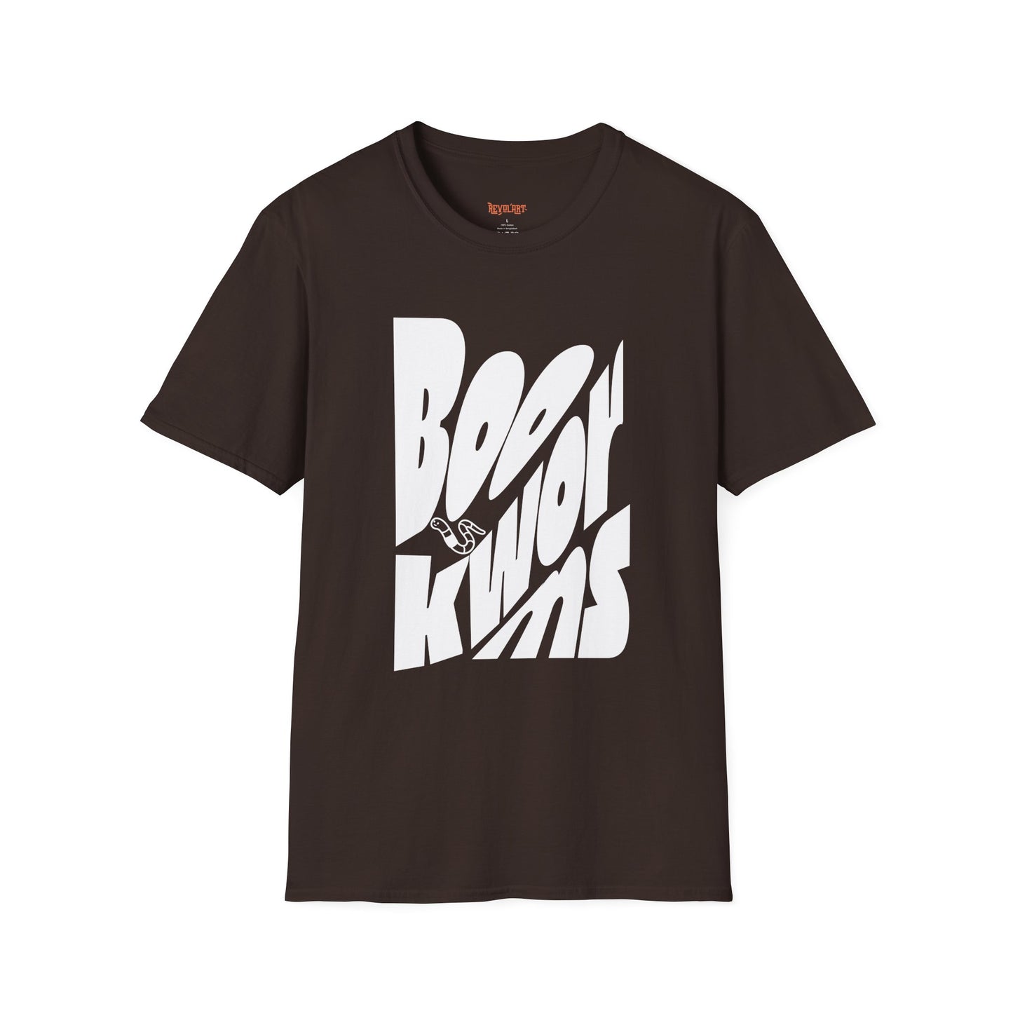 Graphic Unisex Softstyle T-Shirt - 'Bookworms' Design for Casual Comfort