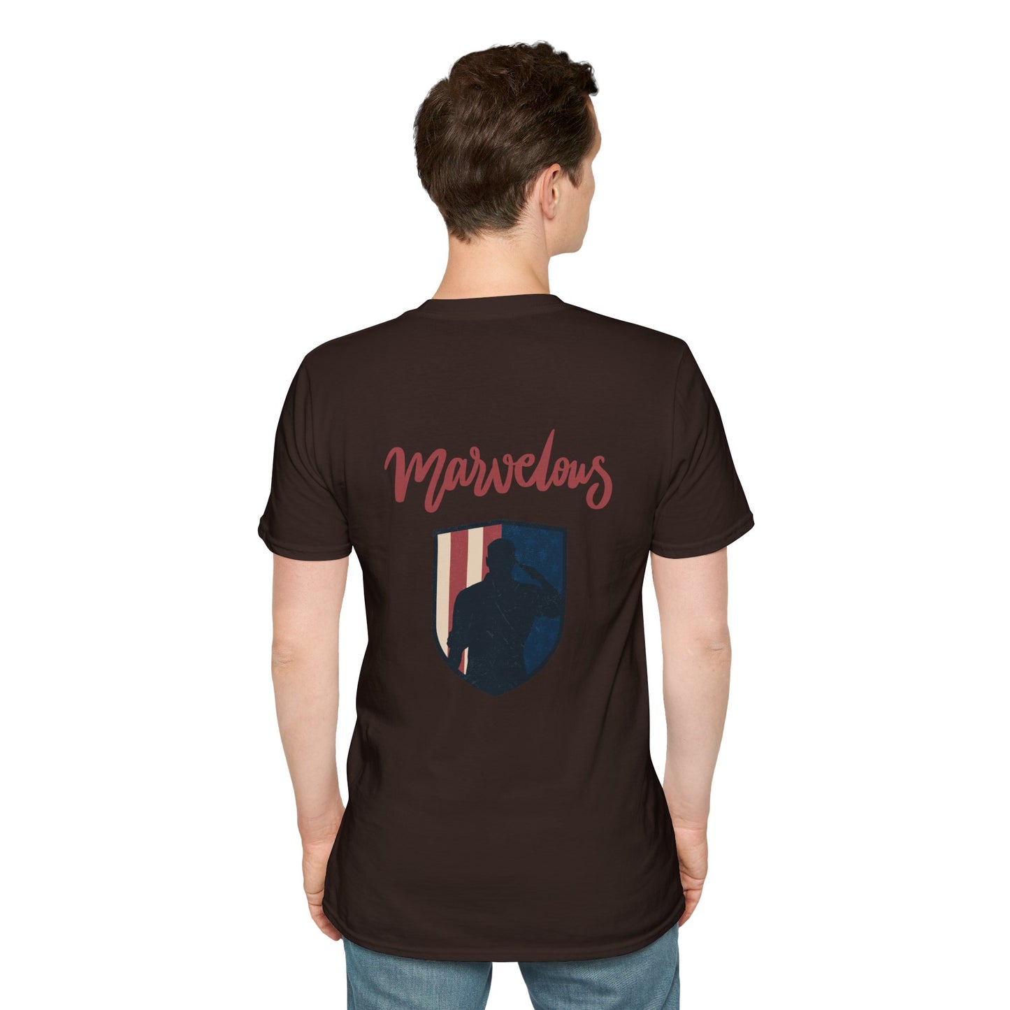 Marvelous Unisex Softstyle T-Shirt - Motivational Graphic Tee for Everyday Inspiration