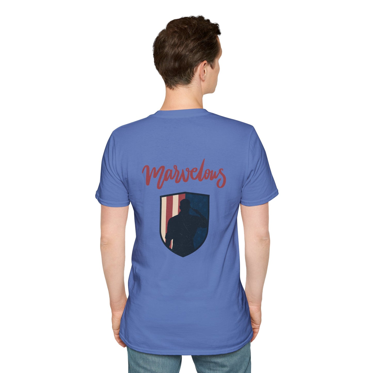 Marvelous Unisex Softstyle T-Shirt - Motivational Graphic Tee for Everyday Inspiration