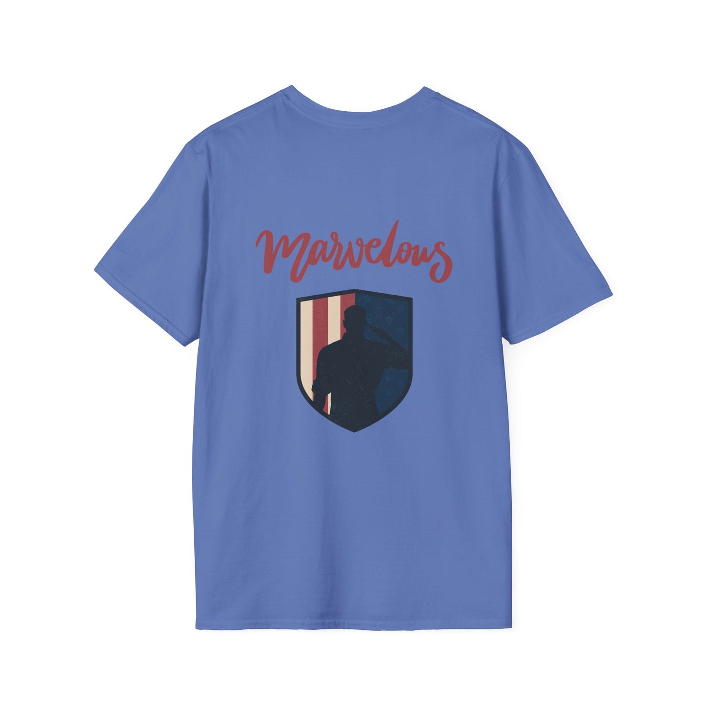 Marvelous Unisex Softstyle T-Shirt - Motivational Graphic Tee for Everyday Inspiration