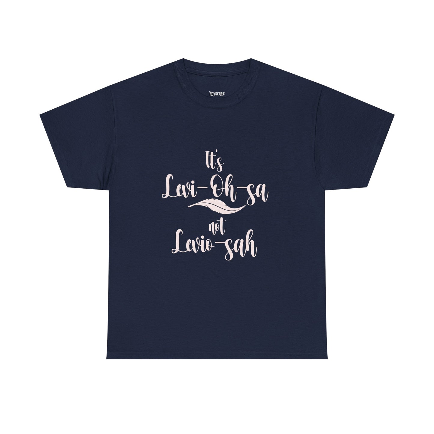 Unisex Heavy Cotton Tee - 'It's Lavi-Oh-sa Not Lario-sah'