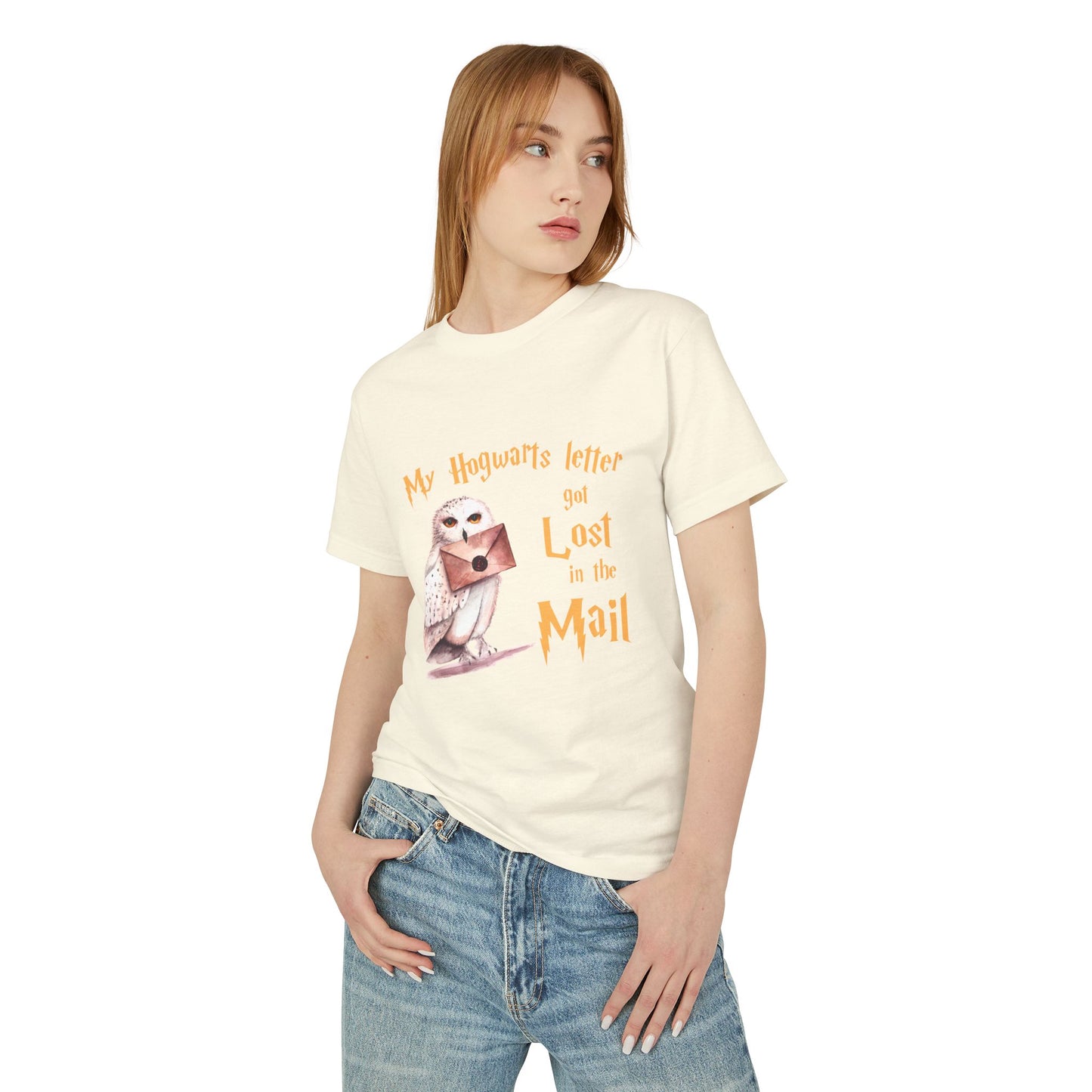 Magical Hogwarts Lost Mail Tee - Unisex Heavyweight Cotton T-Shirt