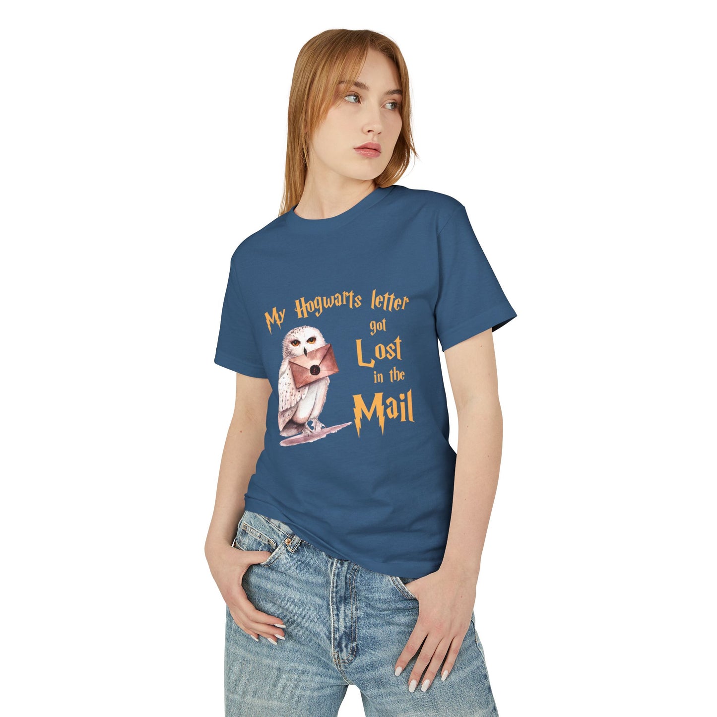 Magical Hogwarts Lost Mail Tee - Unisex Heavyweight Cotton T-Shirt