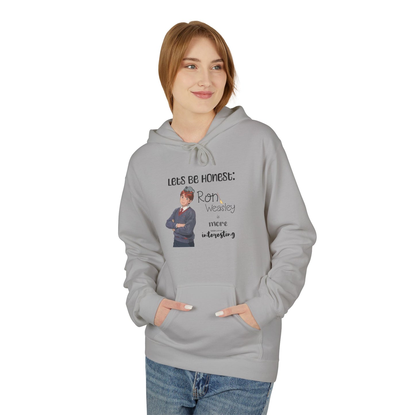 Ron Weasley Love Hoodie - Unisex Midweight Softstyle Fleece