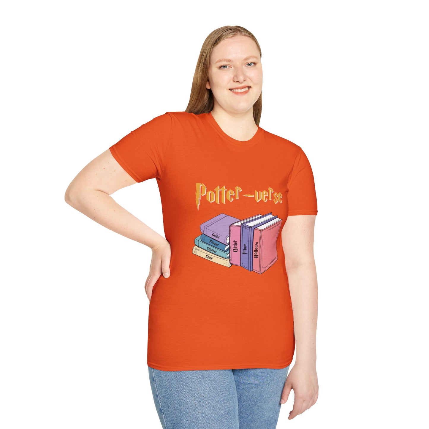 Potter-verse Unisex Softstyle T-Shirt - Perfect for Book Lovers & Fans