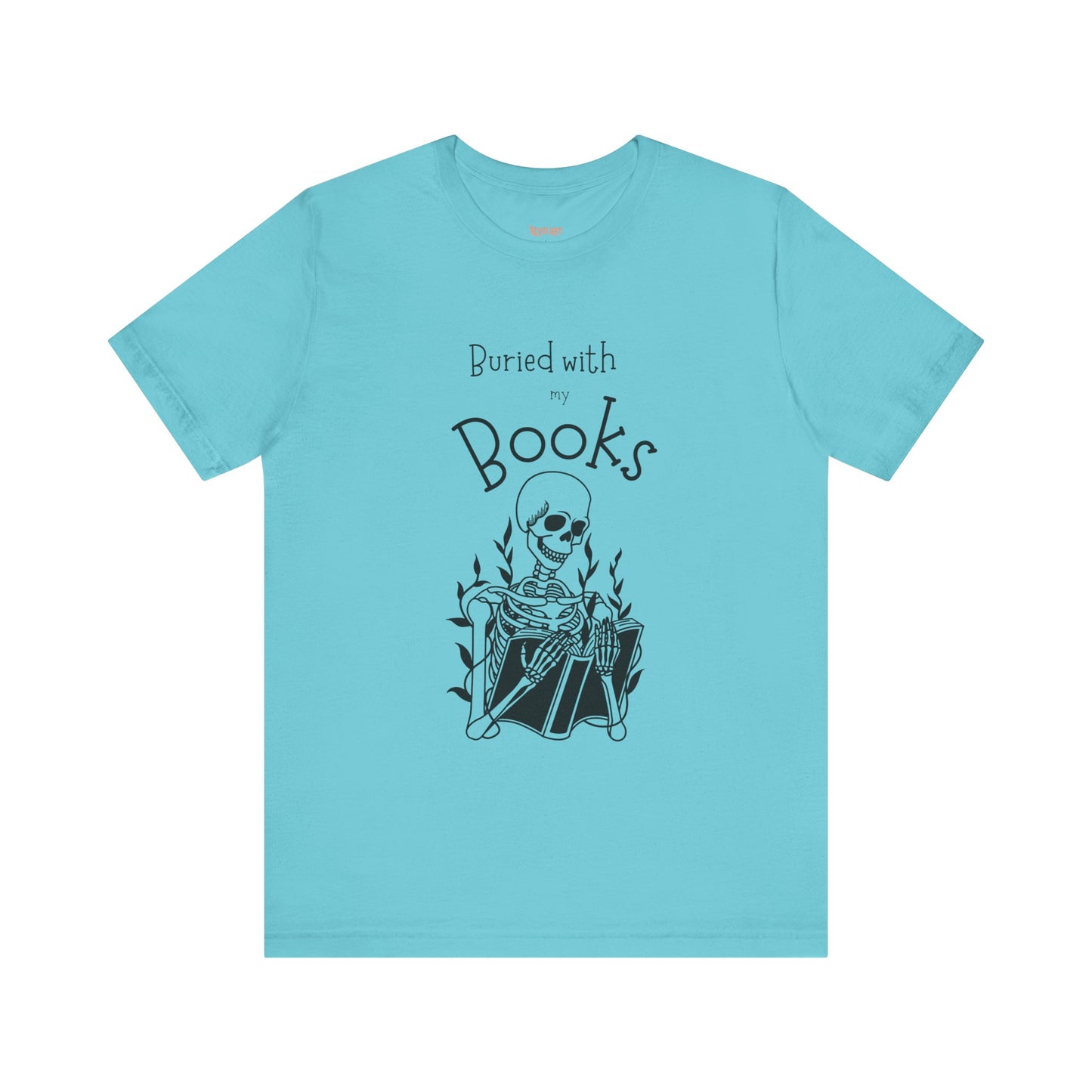 Buried with Books Unisex Jersey Short Sleeve Tee