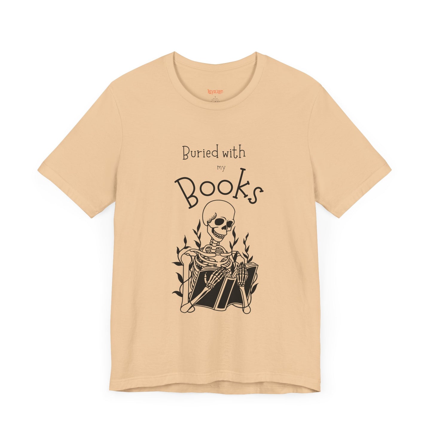 Buried with Books Unisex Jersey Short Sleeve Tee