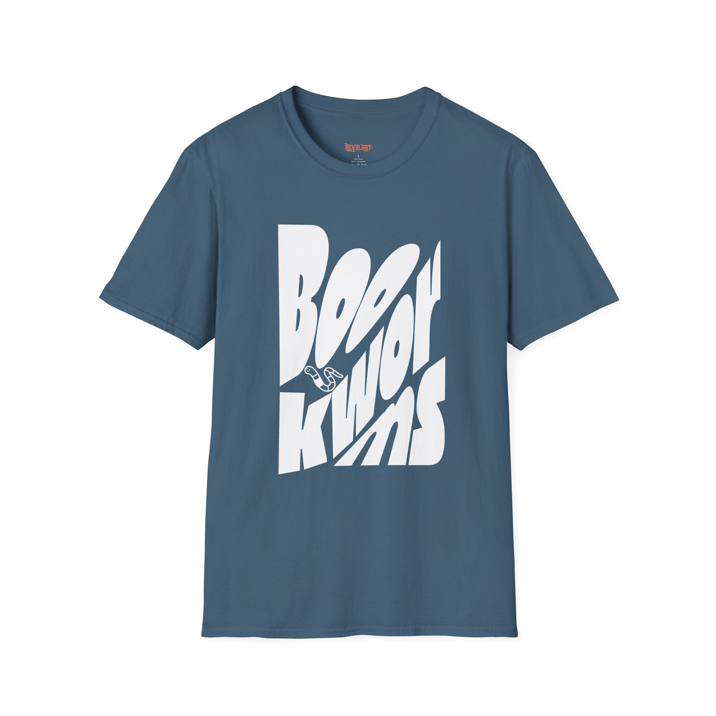 Graphic Unisex Softstyle T-Shirt - 'Bookworms' Design for Casual Comfort