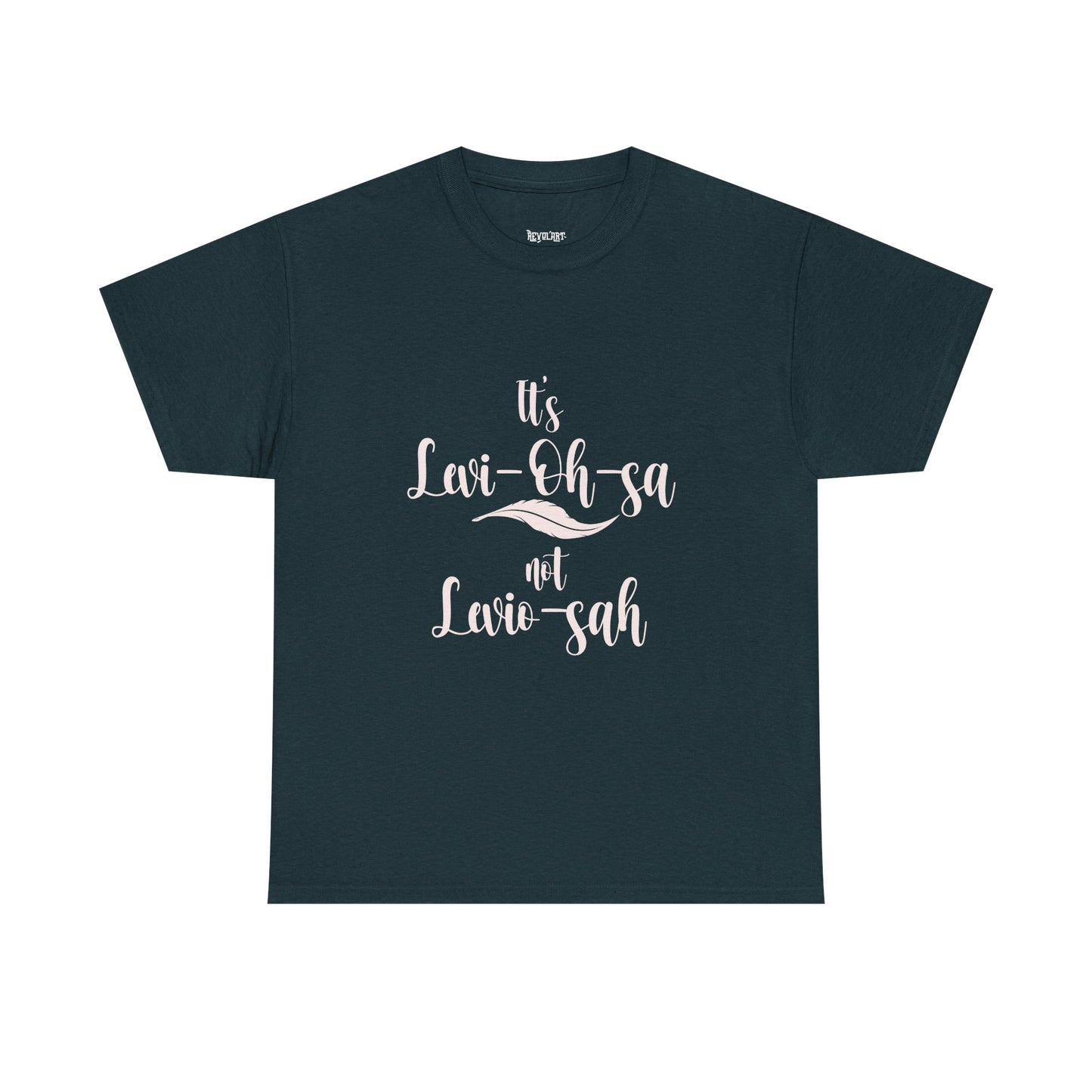 Unisex Heavy Cotton Tee - 'It's Lavi-Oh-sa Not Lario-sah'