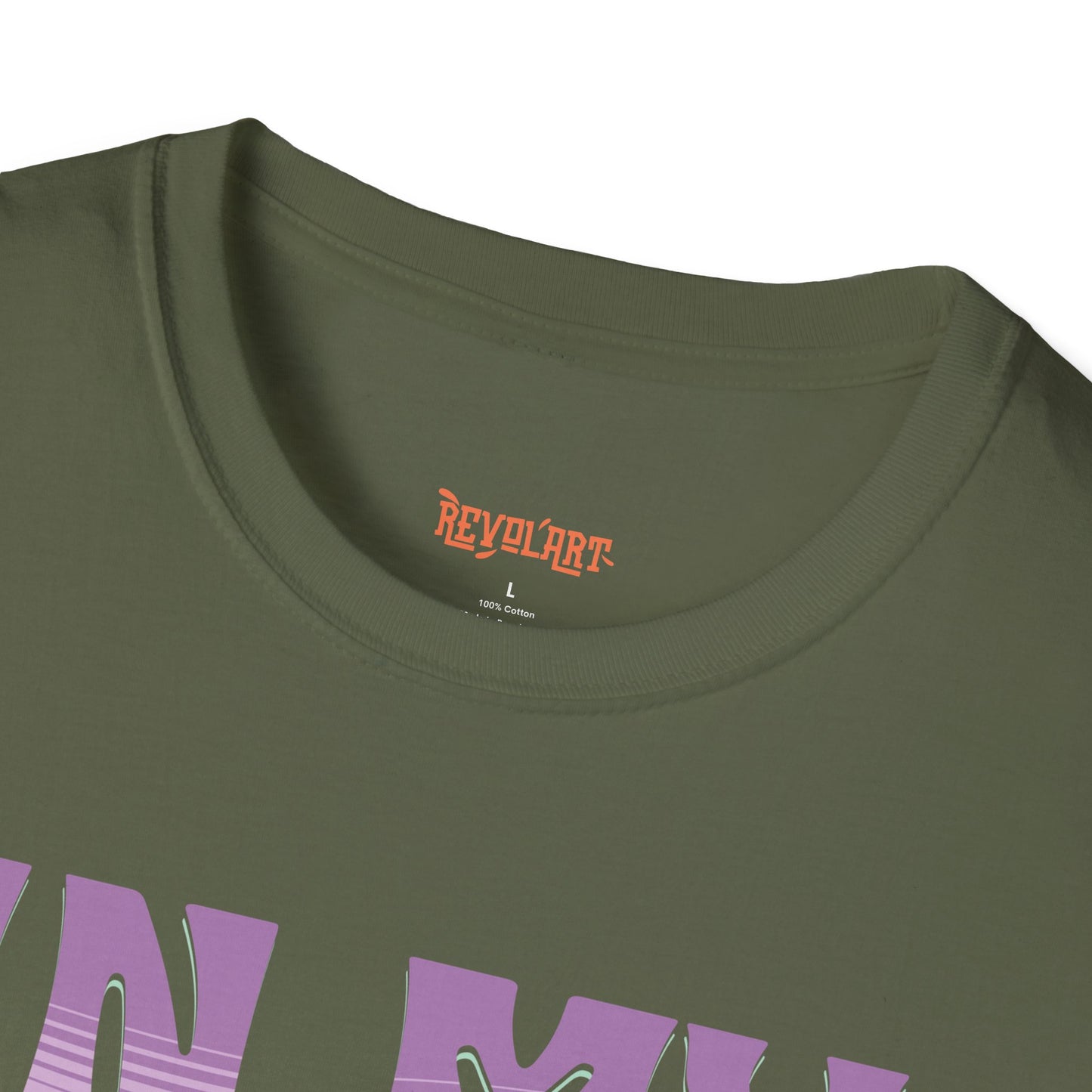 Funny Reader's Unisex Softstyle T-Shirt - 'In My Defense You Interrupted While Reading'