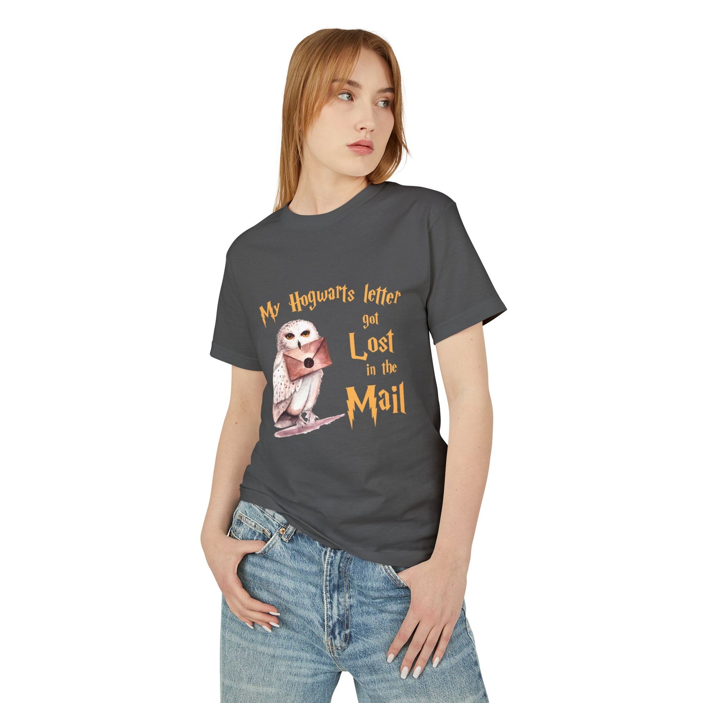 Magical Hogwarts Lost Mail Tee - Unisex Heavyweight Cotton T-Shirt