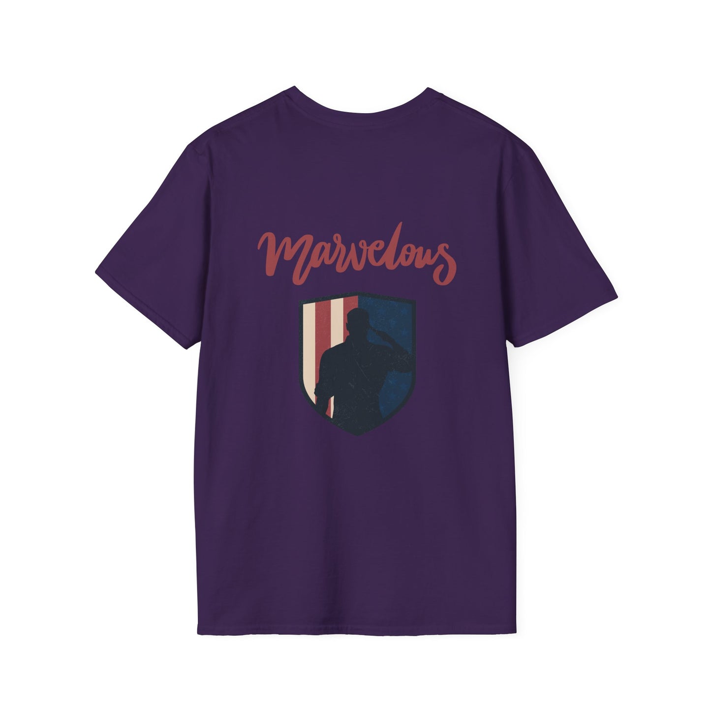 Marvelous Unisex Softstyle T-Shirt - Motivational Graphic Tee for Everyday Inspiration