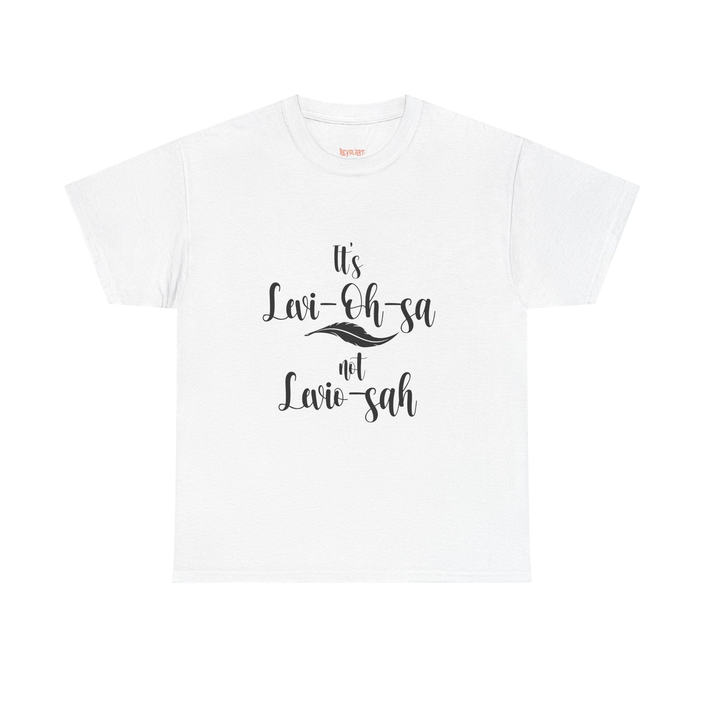 Unisex Heavy Cotton Tee - 'It's Lavi-Oh-sa Not Lario-sah'