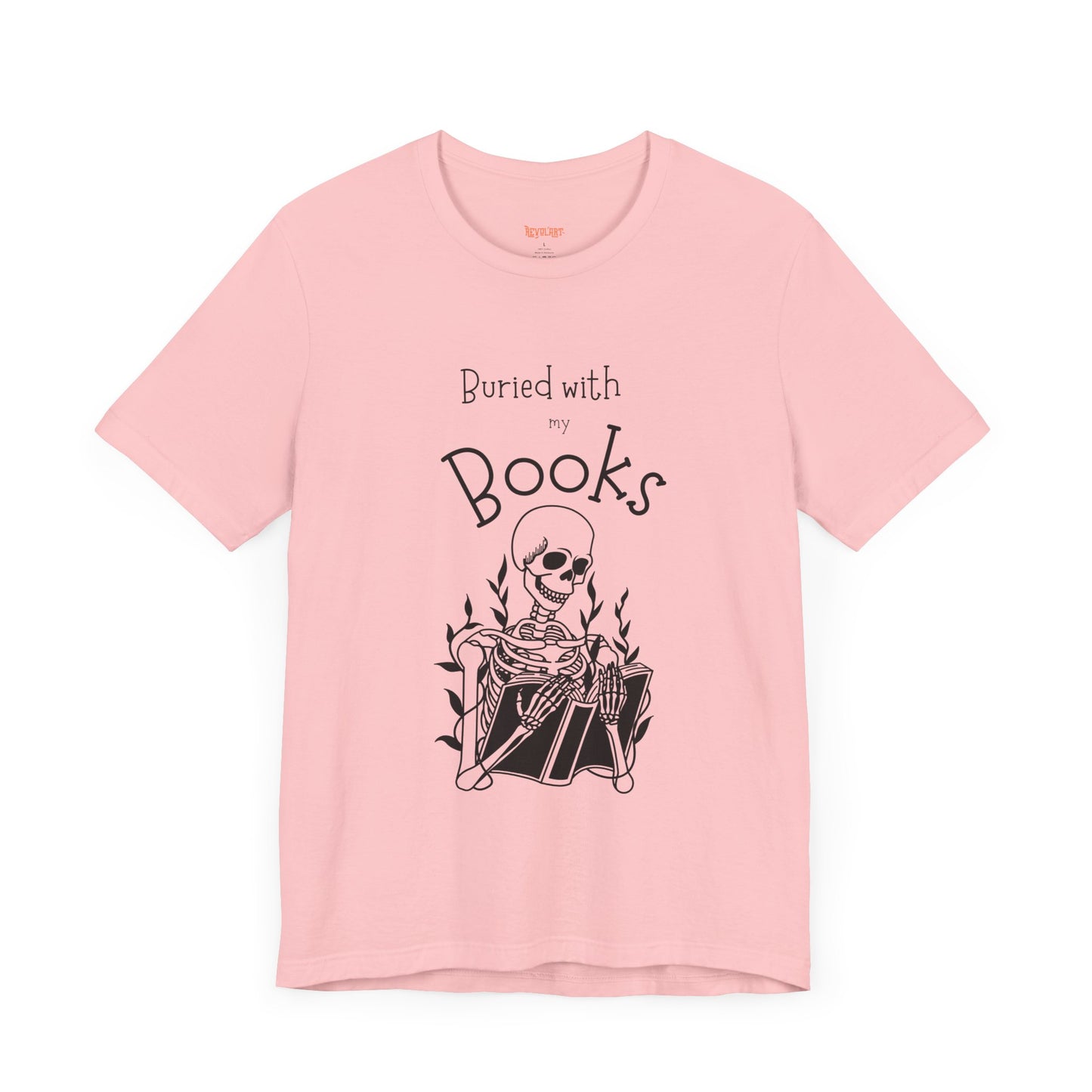 Buried with Books Unisex Jersey Short Sleeve Tee