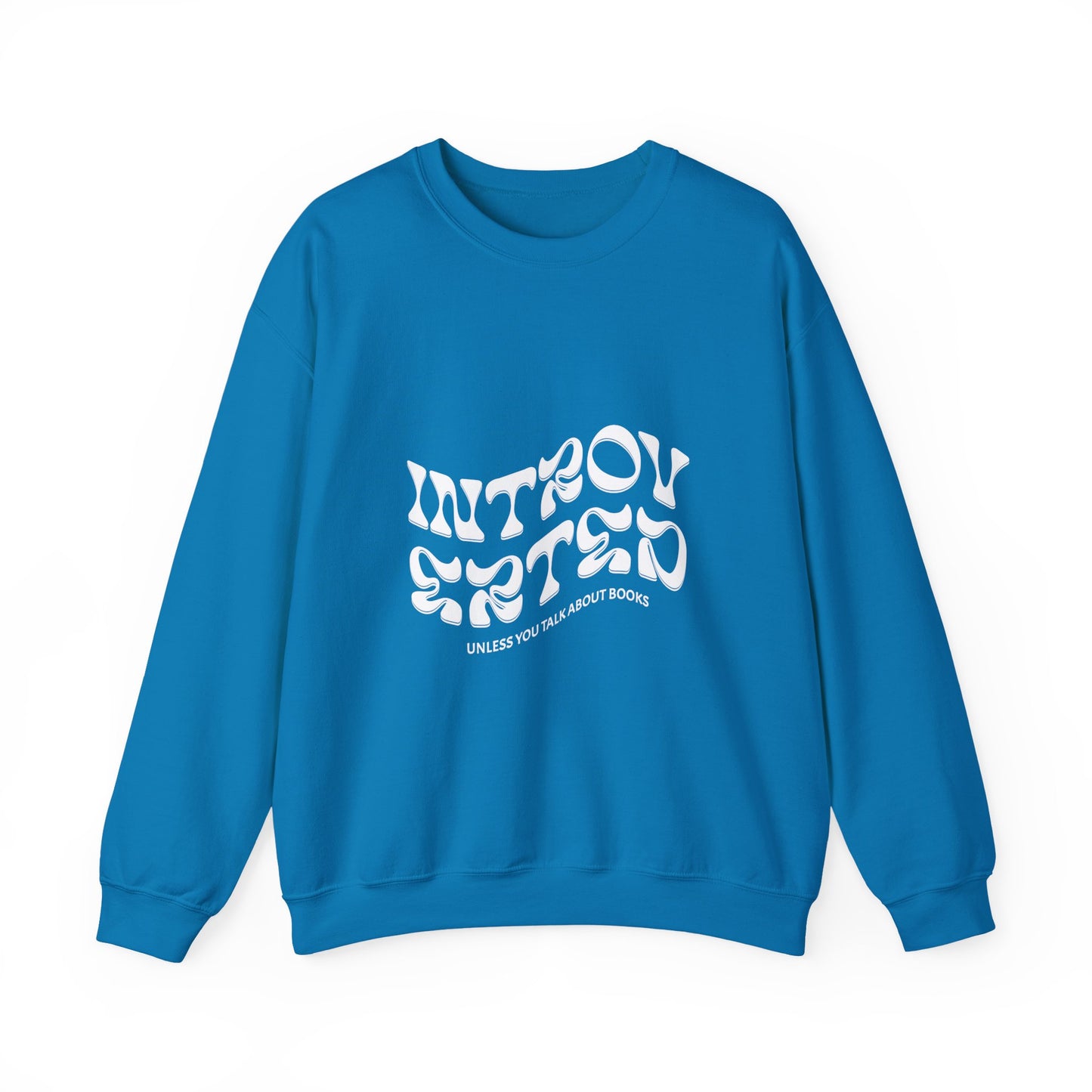 Introverted Book Lovers Sweatshirt - Unisex Heavy Blend™ Crewneck