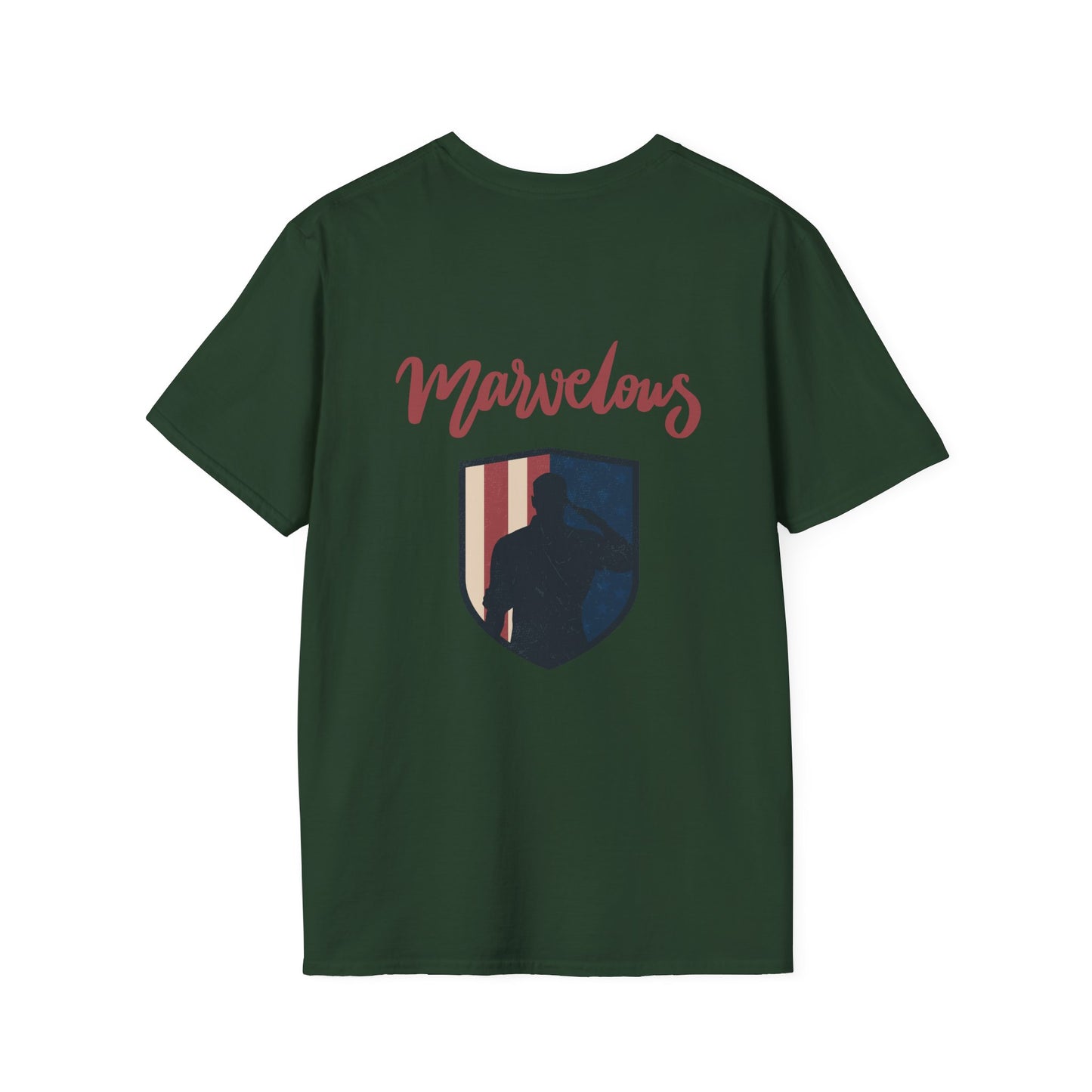 Marvelous Unisex Softstyle T-Shirt - Motivational Graphic Tee for Everyday Inspiration