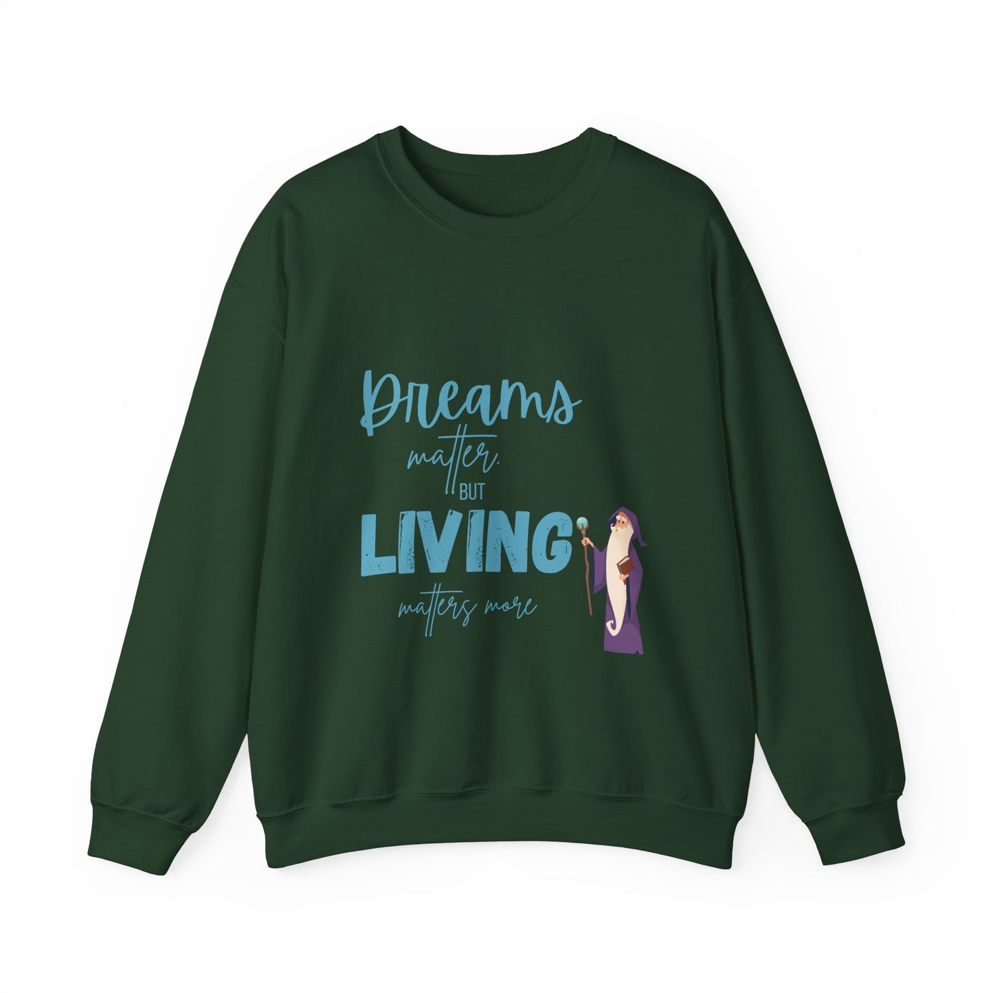 Living Matters Crewneck Sweatshirt - Harry Potter | Dumblebore Quotes