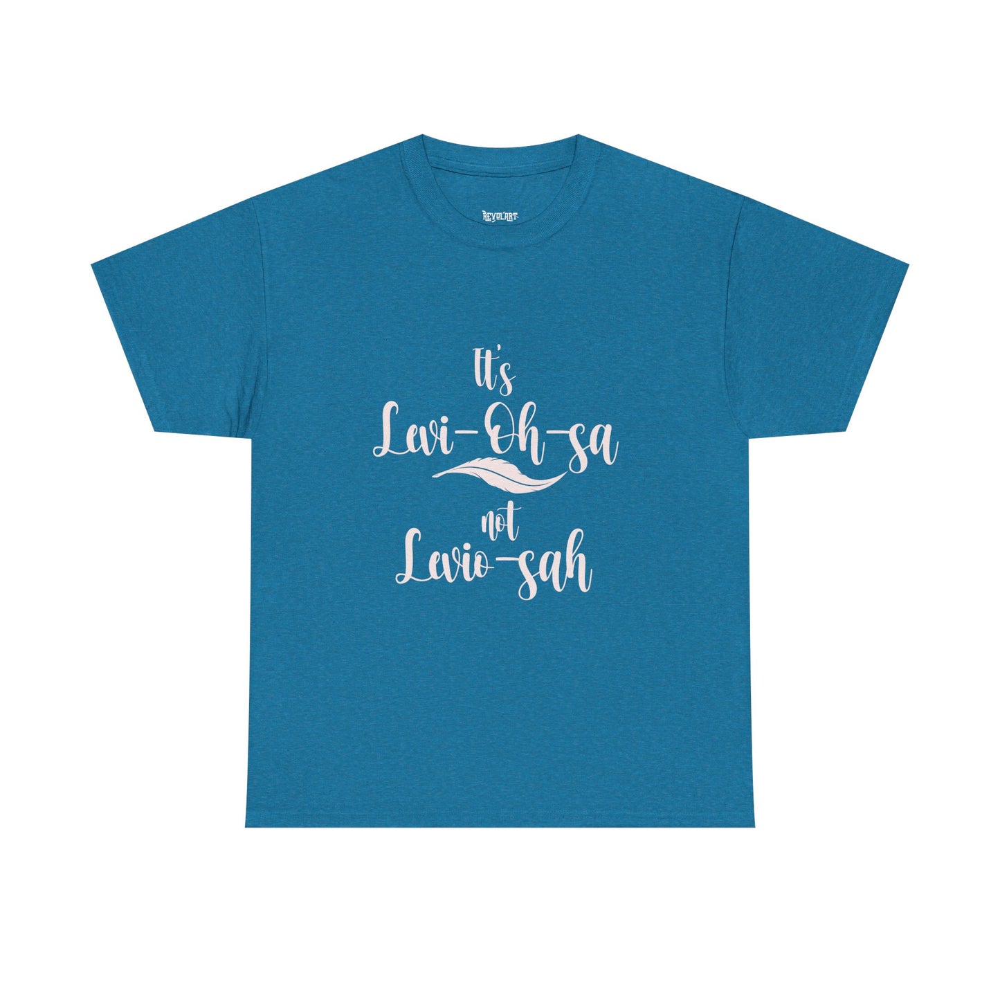 Unisex Heavy Cotton Tee - 'It's Lavi-Oh-sa Not Lario-sah'