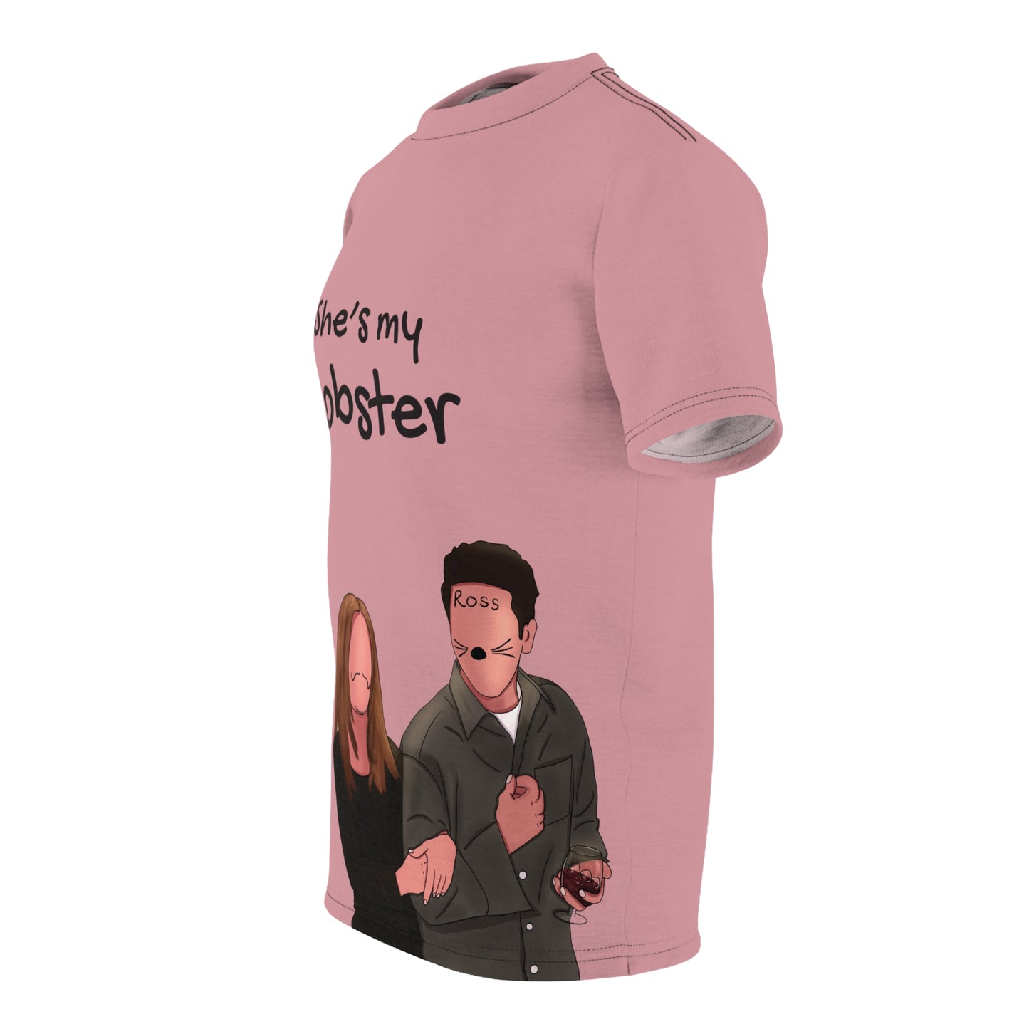 "She's my Lobster" Unisex Lobster Graphic Tee - Perfect for Friends Fans & Romantic Occasions