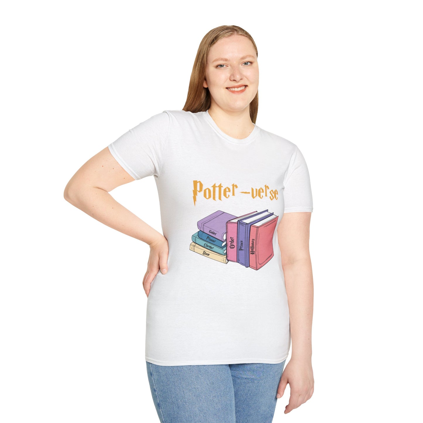 Potter-verse Unisex Softstyle T-Shirt - Perfect for Book Lovers & Fans