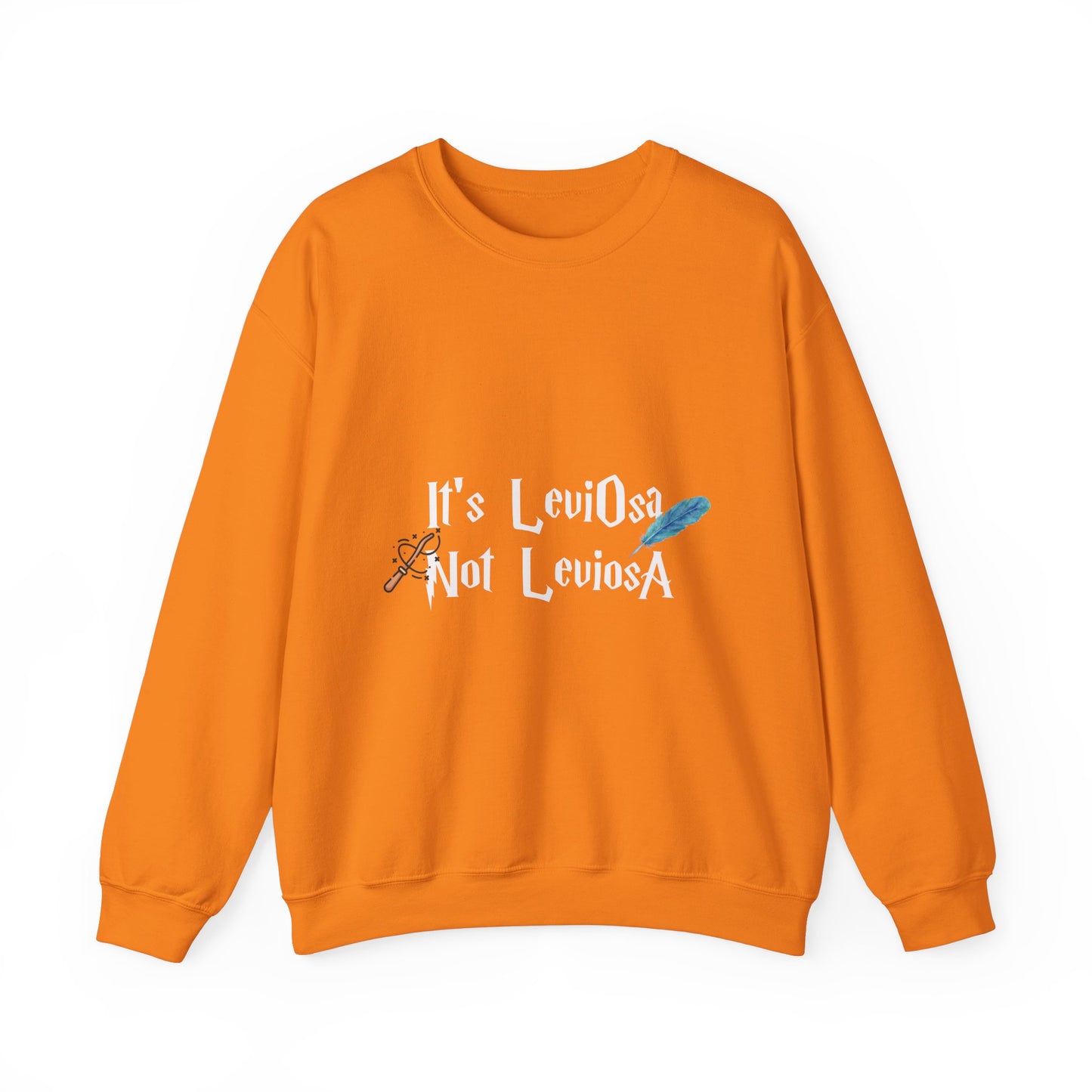 It's LeviOsa Not LeviOsA Crewneck Sweatshirt | Wizard Sweatshirt for Potter Fans