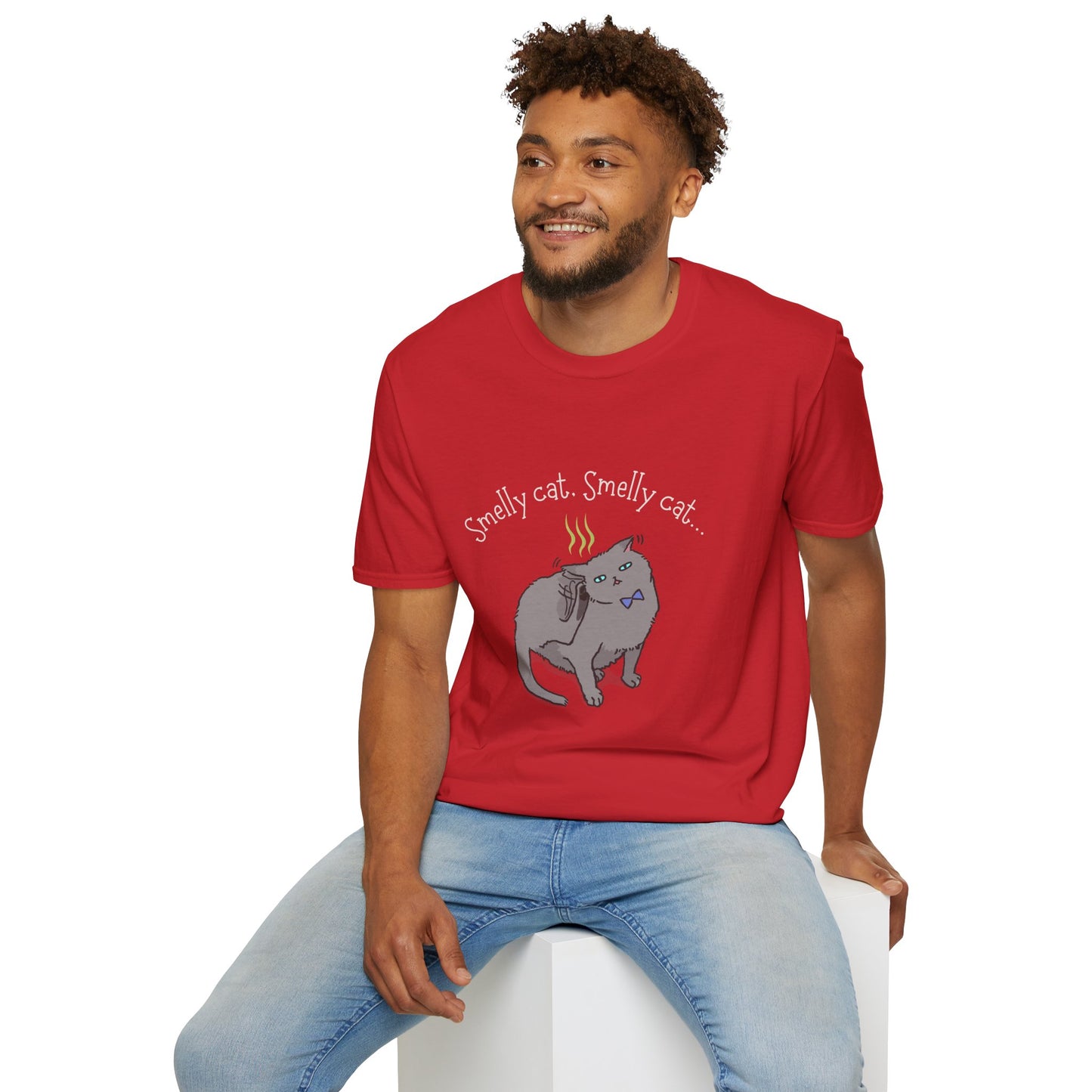 “Smelly Cat” Unisex Graphic Tee – Friends TV Show Inspired | Phoebe Buffay Tribute