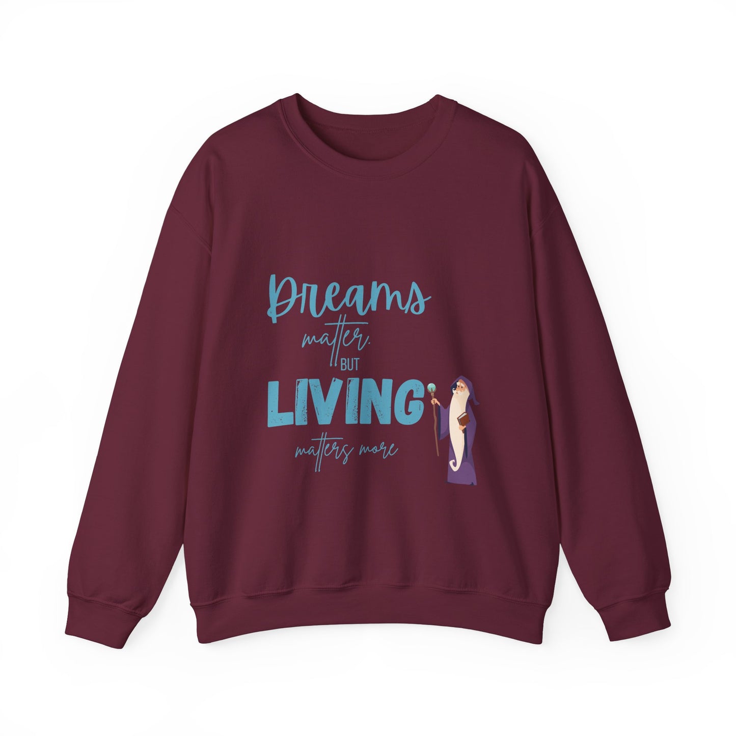 Living Matters Crewneck Sweatshirt - Harry Potter | Dumblebore Quotes