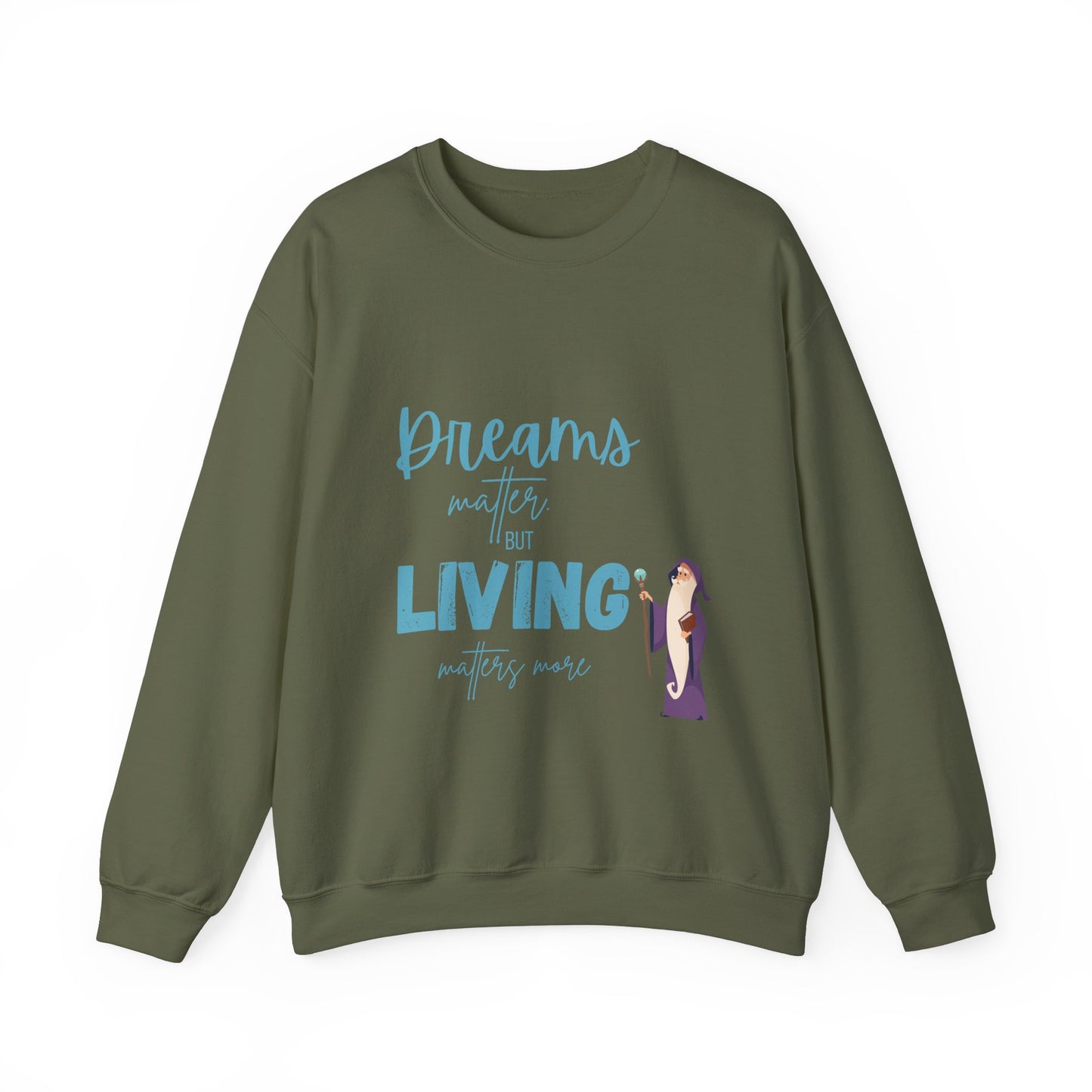 Living Matters Crewneck Sweatshirt - Harry Potter | Dumblebore Quotes