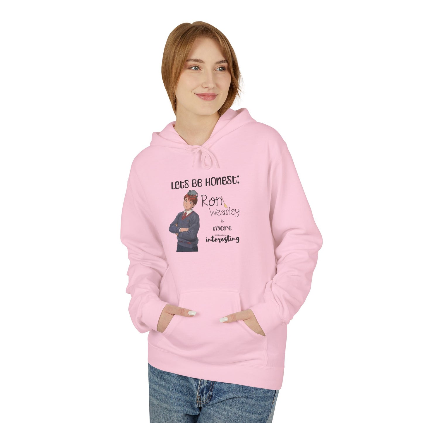Ron Weasley Love Hoodie - Unisex Midweight Softstyle Fleece