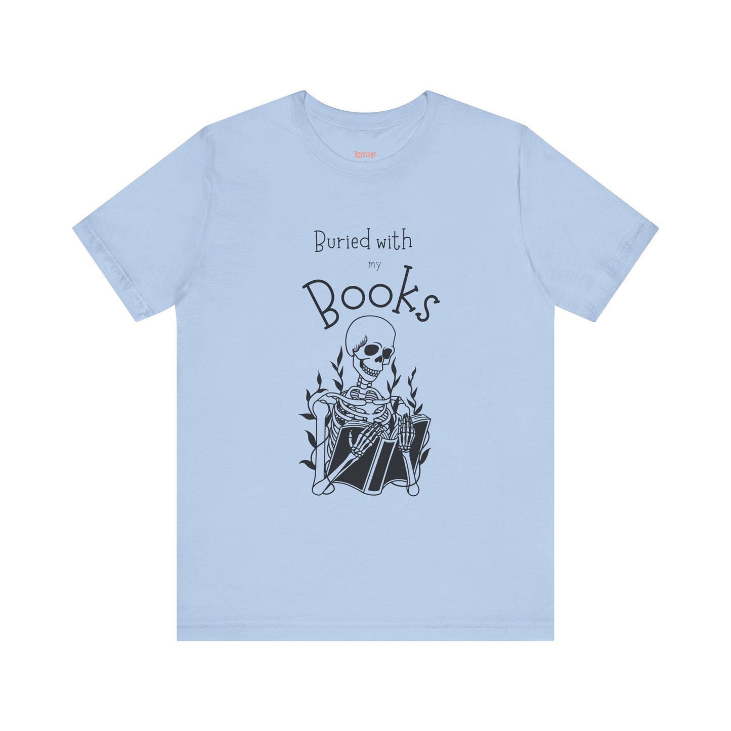 Buried with Books Unisex Jersey Short Sleeve Tee