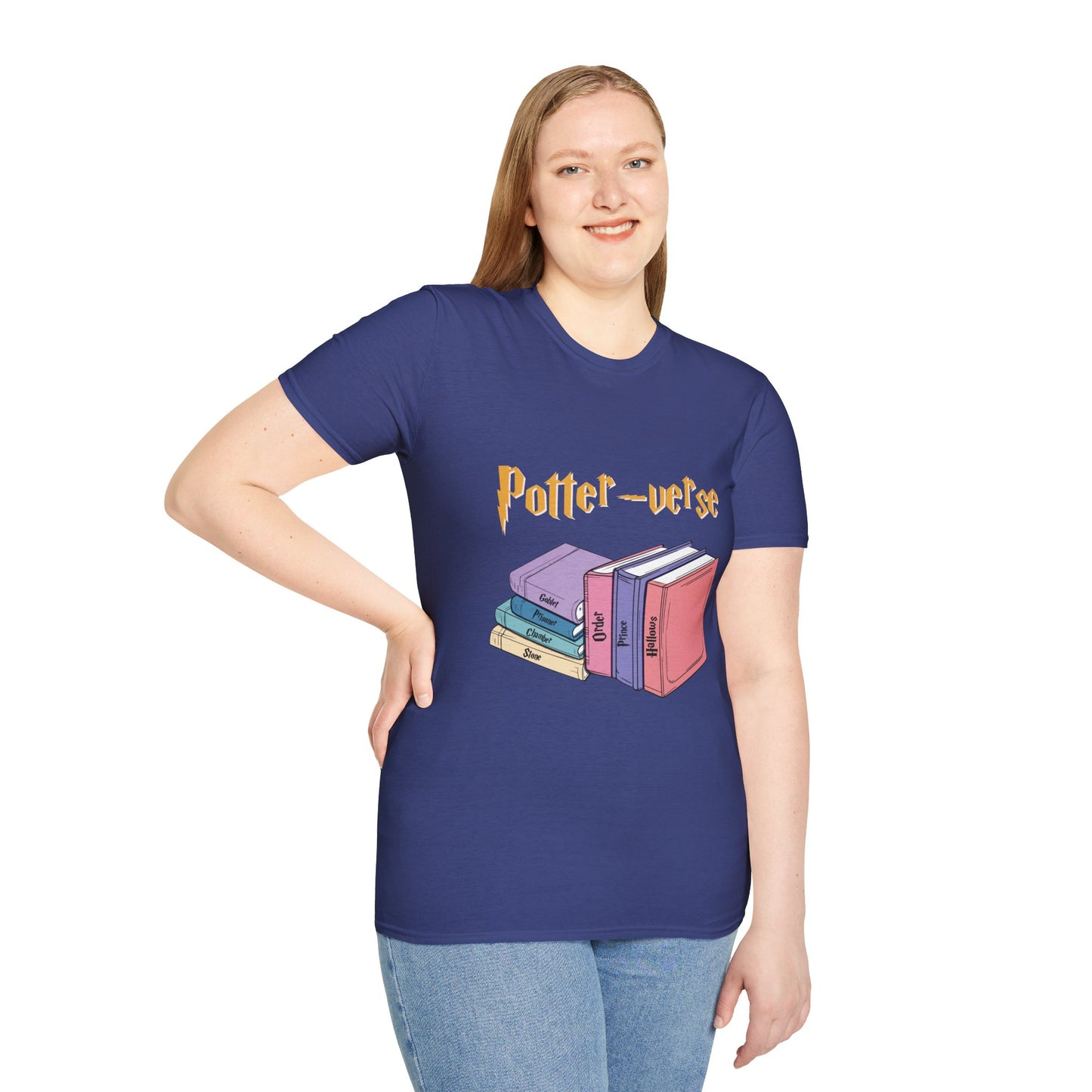 Potter-verse Unisex Softstyle T-Shirt - Perfect for Book Lovers & Fans